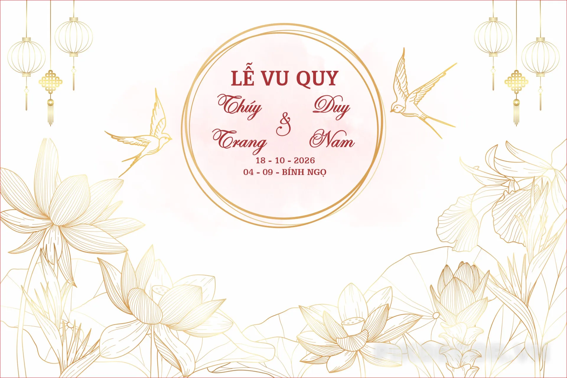 50+ Mẫu Backdrop Cưới Hỏi Đẹp Hiện Đại – File Vector Thiết Kế Phông Đám Cưới Chuẩn In  464