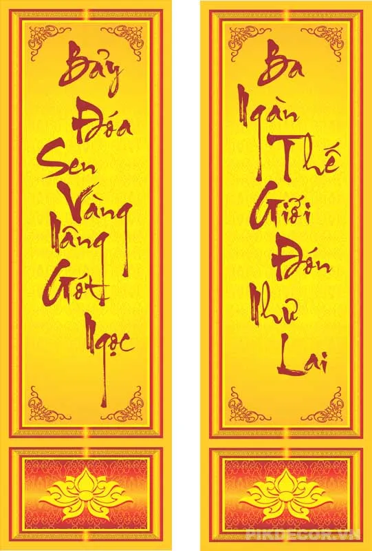  Phướn Phật Đản Đẹp – Thiết Kế Banner Vesak File Ai, Psd Chất Lượng Cao 552