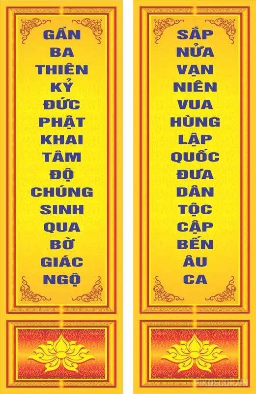 Phướn Phật Đản Đẹp – Thiết Kế Banner Vesak File Ai, Psd Chất Lượng Cao 634