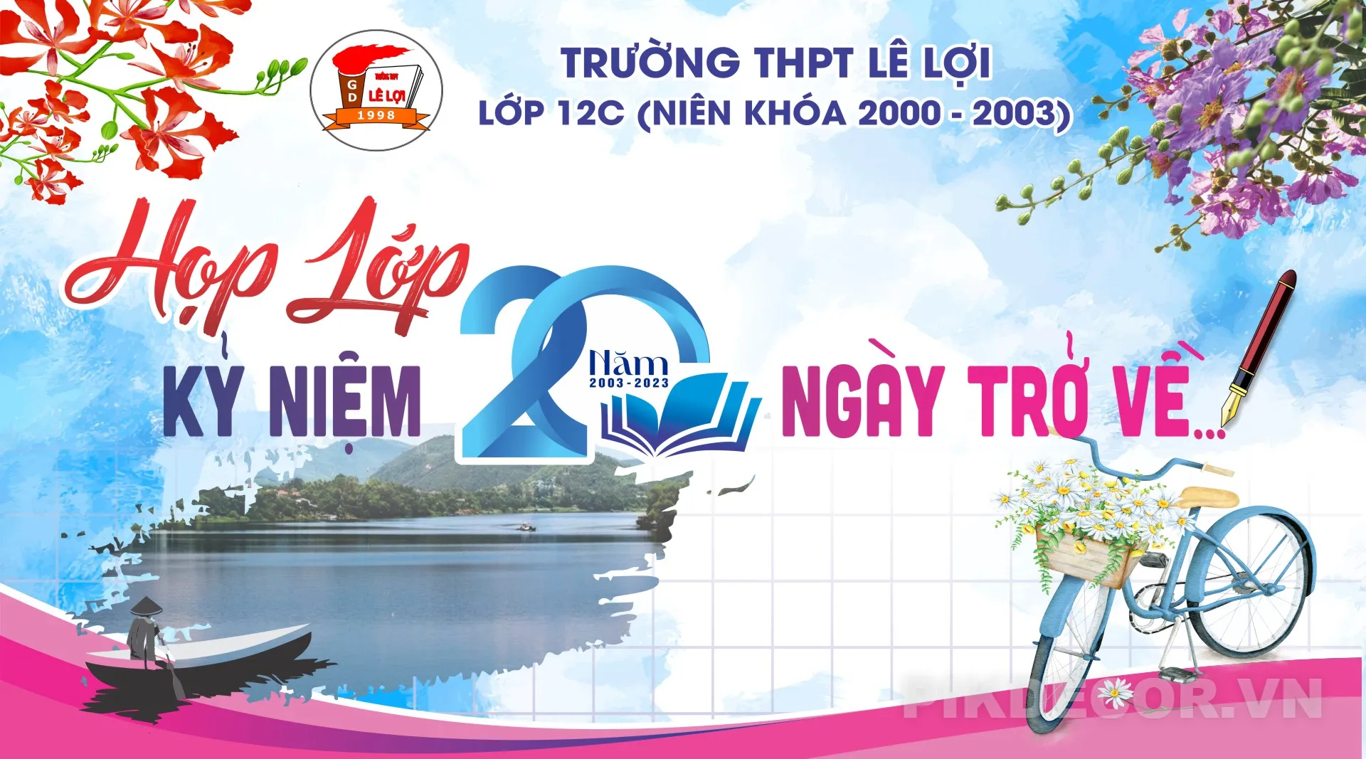 Backdrop Kỷ  Niệm Ngày Ra Trường 216 948