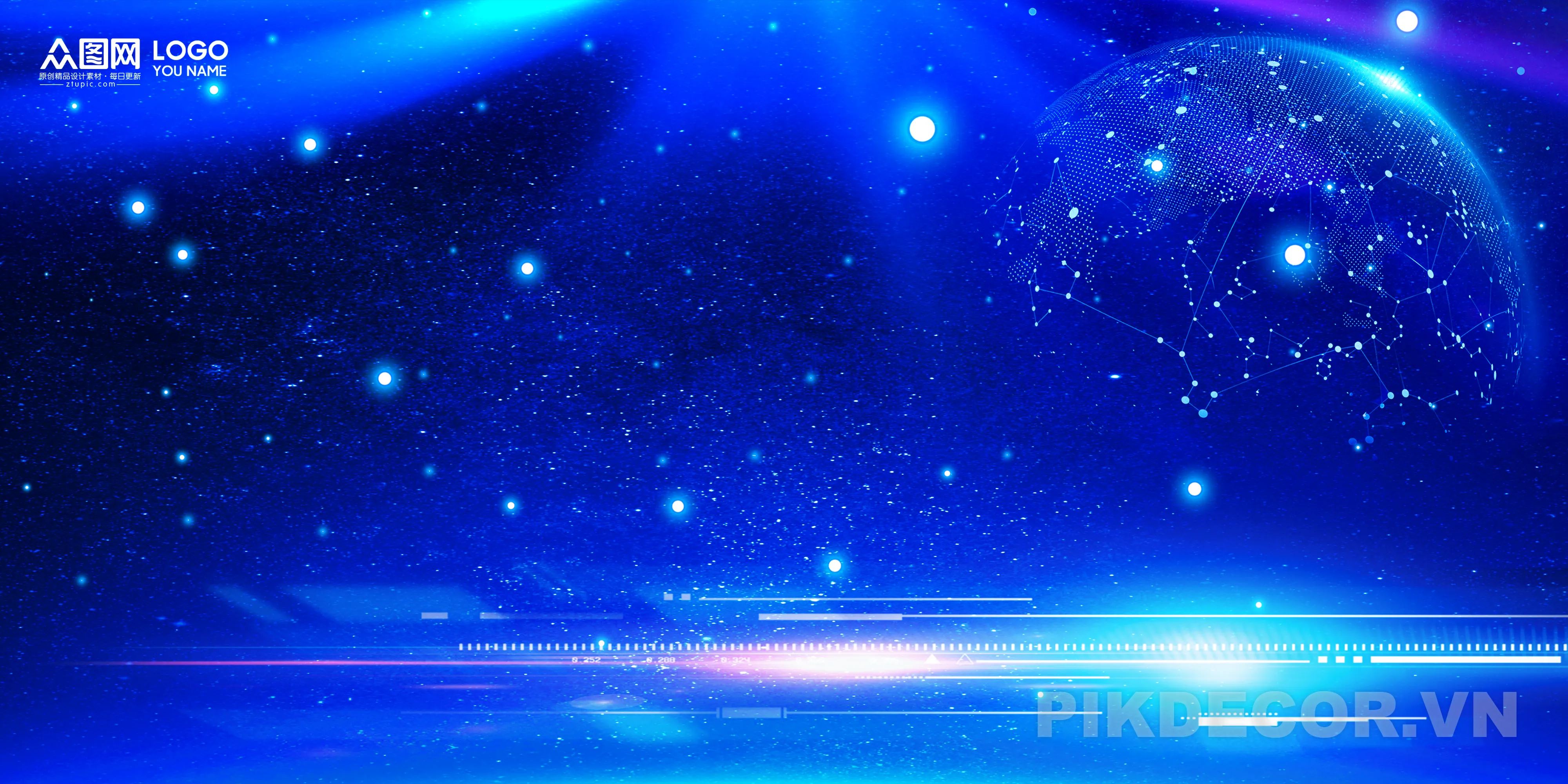 Backgroud Xanh Blu  330