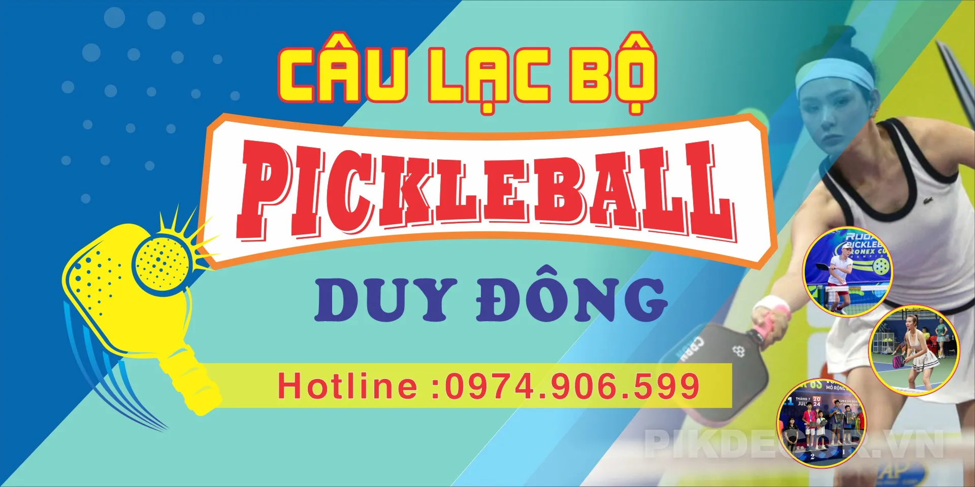 Background Pickleball Đẹp Nhất, Thiết Kế Chuyên Nghiệp Cho Clb & Sự Kiện Thể Thao Ấn Tượng 903