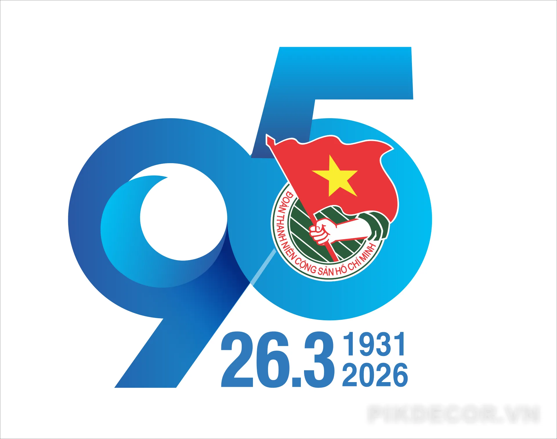 Bộ Số Kỷ Niệm 95 Năm Thành Lập Đoàn Thanh Niên Việt Nam Thiết Kế Hiện Đại, Công Nghệ Cao Cấp 494