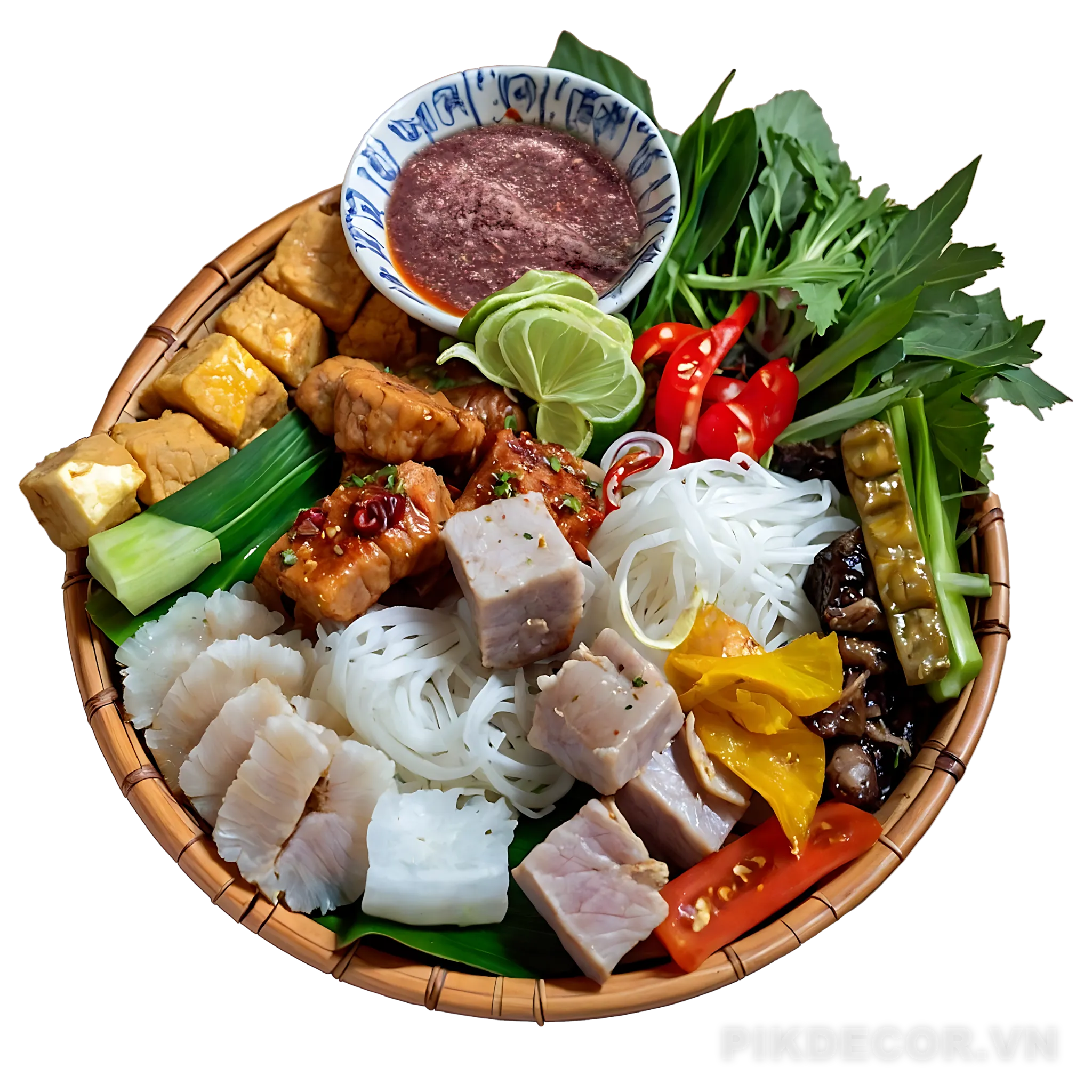 Bun Đậu Mắm Tôm, Mẹt Bún Đậu 723