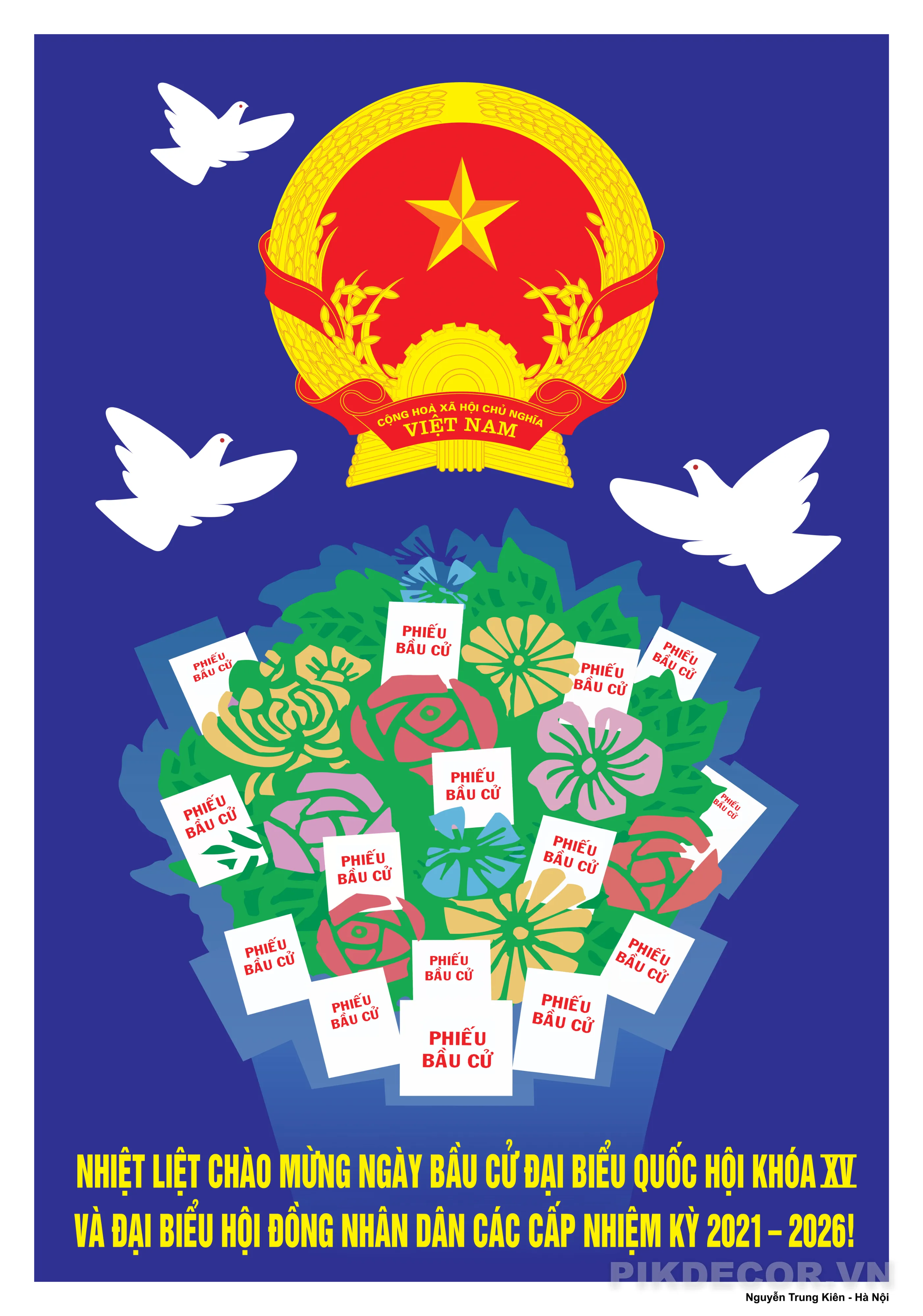 Chia Sẽ Mẫu Tranh Cổ Động Để Sử Dụng Chính Thức Trong Các Hoạt Động Tuyên Truyền Bầu Cử Đại Biểu Quốc Hội Và Hđnd Các Cấp 781