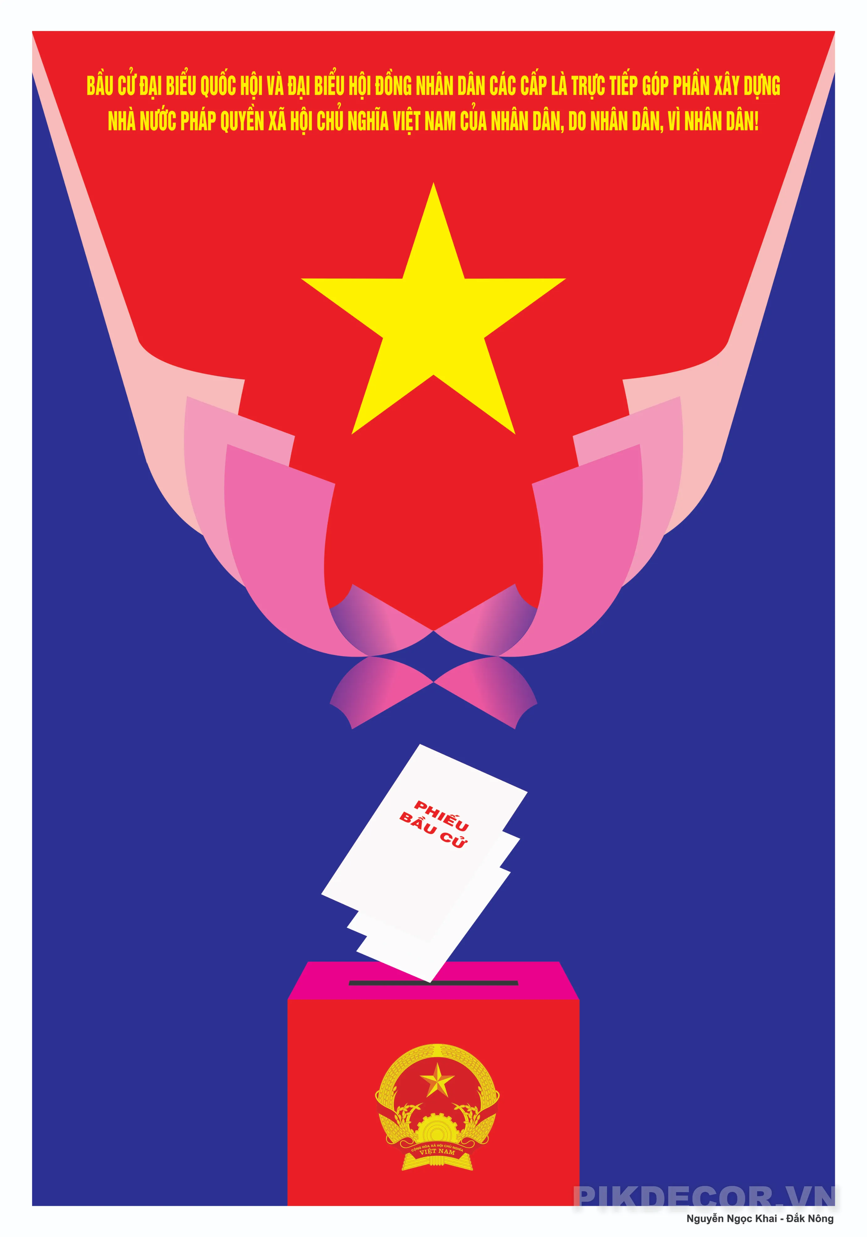 Chia Sẽ Mẫu Tranh Cổ Động Để Sử Dụng Chính Thức Trong Các Hoạt Động Tuyên Truyền Bầu Cử Đại Biểu Quốc Hội Và Hđnd Các Cấp 979