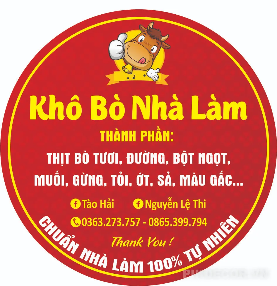 Combo Tem Nhãn  Sticker Đồ Uống – Thiết Kế Đẹp, Dễ Chỉnh Sửa 119