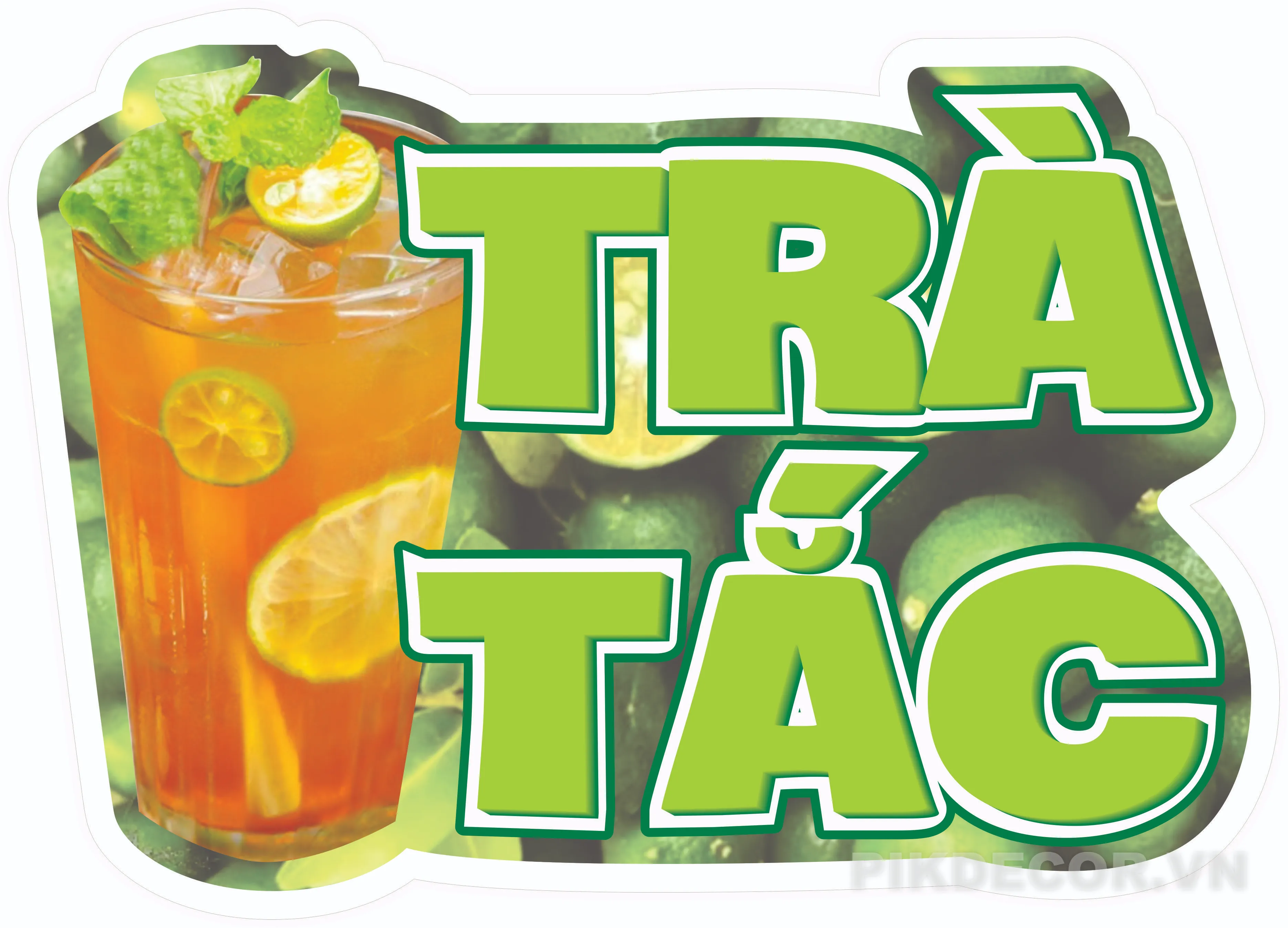 Combo Tem Nhãn  Sticker Đồ Uống – Thiết Kế Đẹp, Dễ Chỉnh Sửa 545