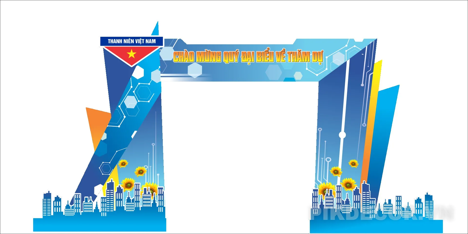 Cổng Chào Đại Hoàn Đoàn Thanh Niên