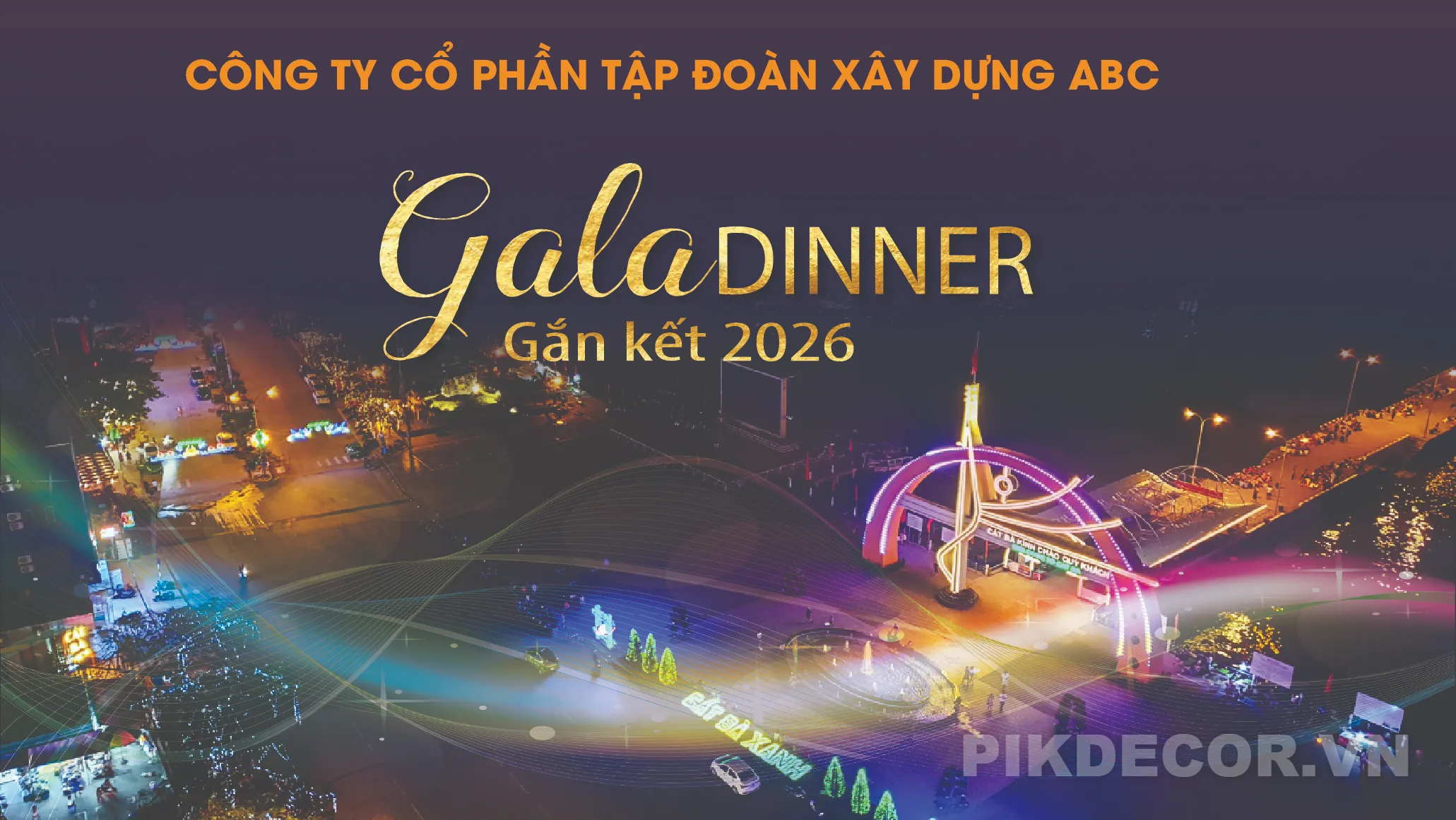 Download Backdrop Gala Dinner Công Ty – File Vector Sự Kiện 685