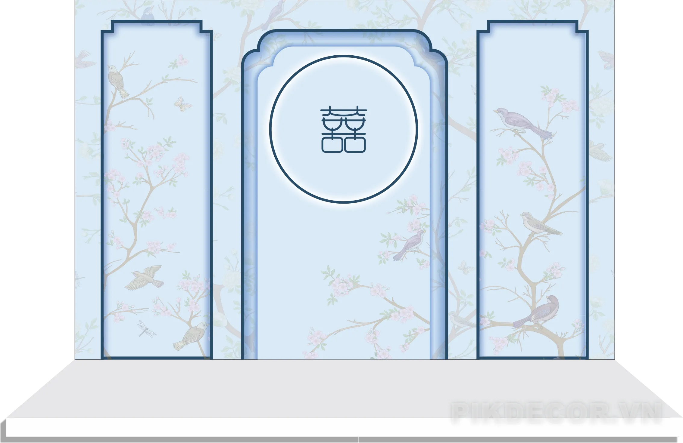 Download Mẫu Phông Cưới Hỏi Vector Cao Cấp – Backdrop Wedding File Corel & Ai Mới Nhất 189