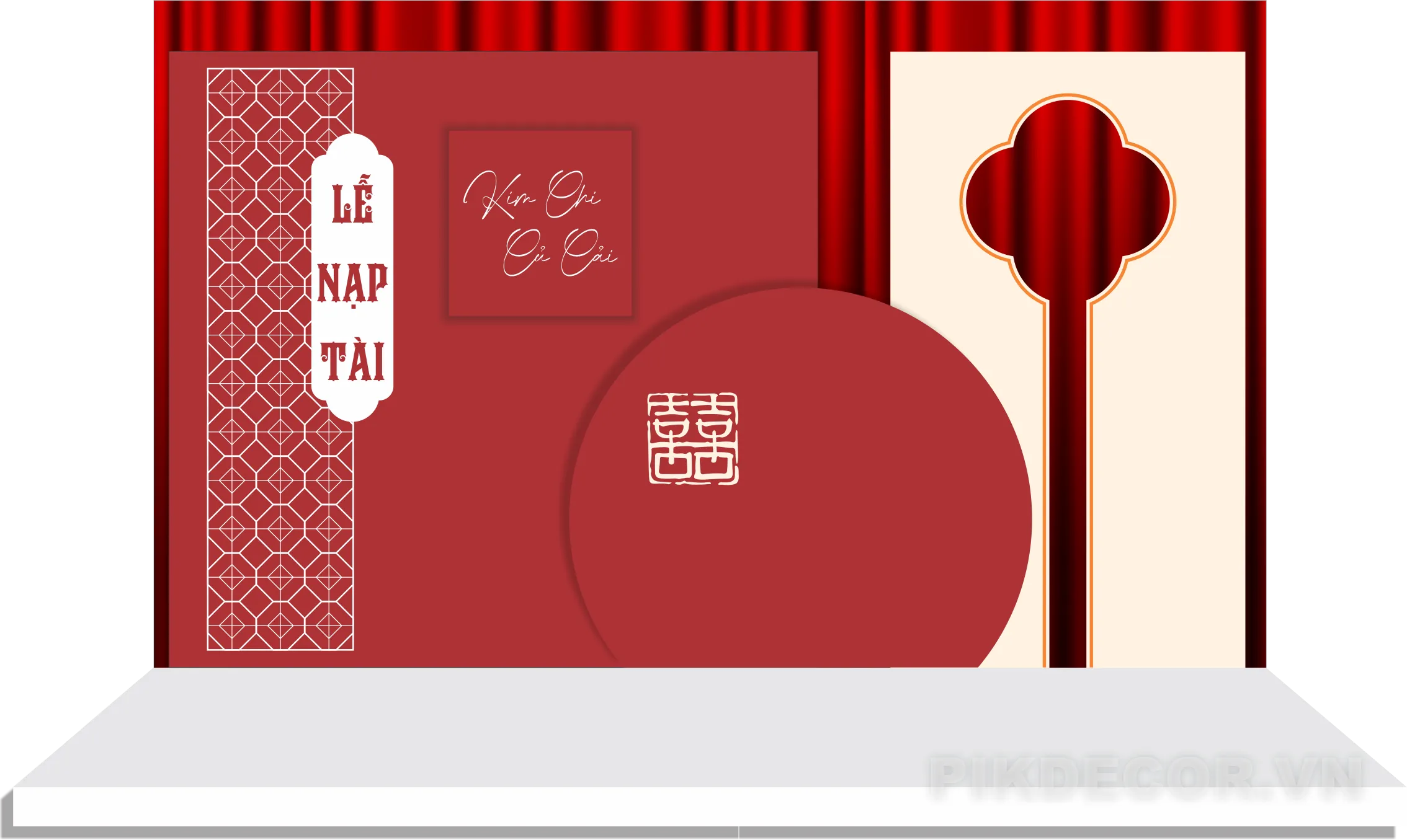 Download Mẫu Phông Cưới Hỏi Vector Cao Cấp – Backdrop Wedding File Corel & Ai Mới Nhất 757