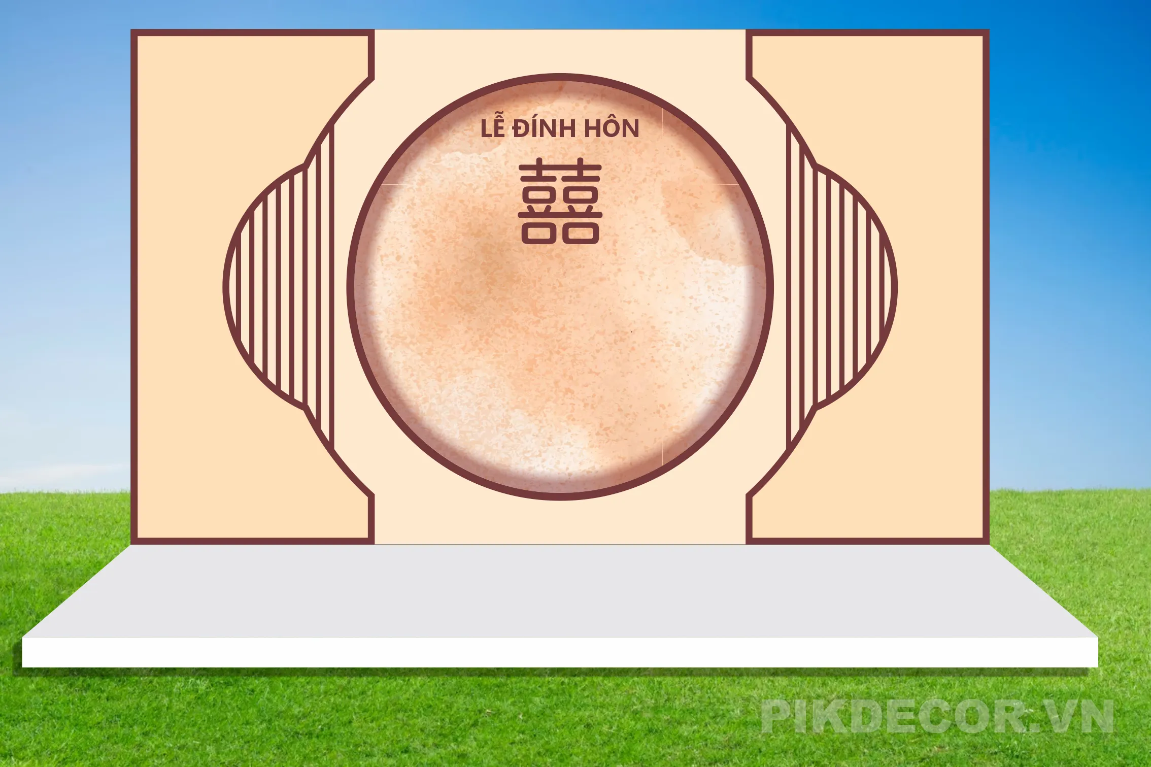 Download Mẫu Phông Cưới Hỏi Vector Cao Cấp – Backdrop Wedding File Corel & Ai Mới Nhất 774