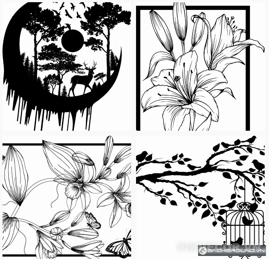 File Vector  Lịch Cắt Cnc Laser 238