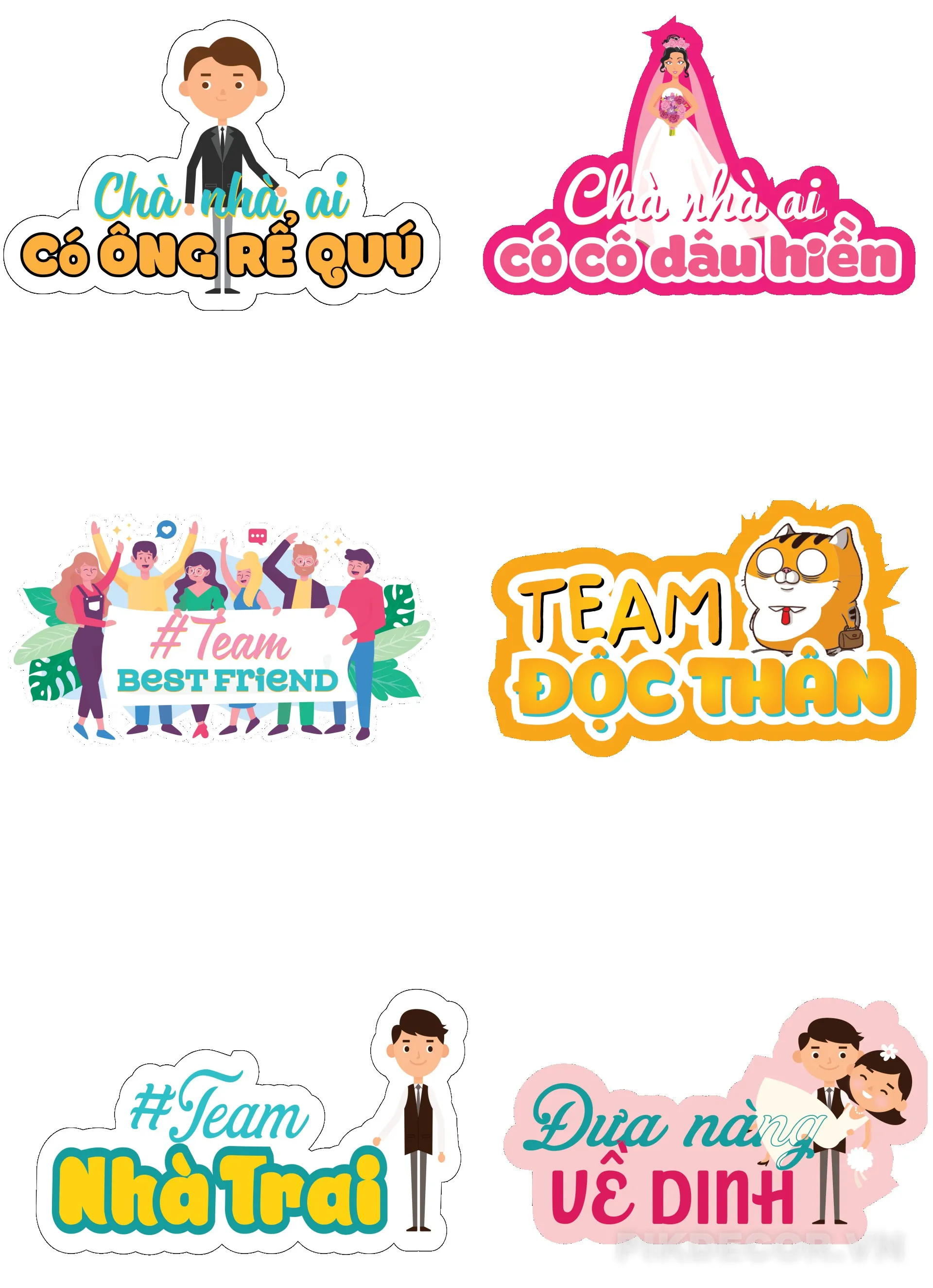 Hashtag Cầm Tay Chụp Ảnh Wedding Party – File Vector Đẹp 895