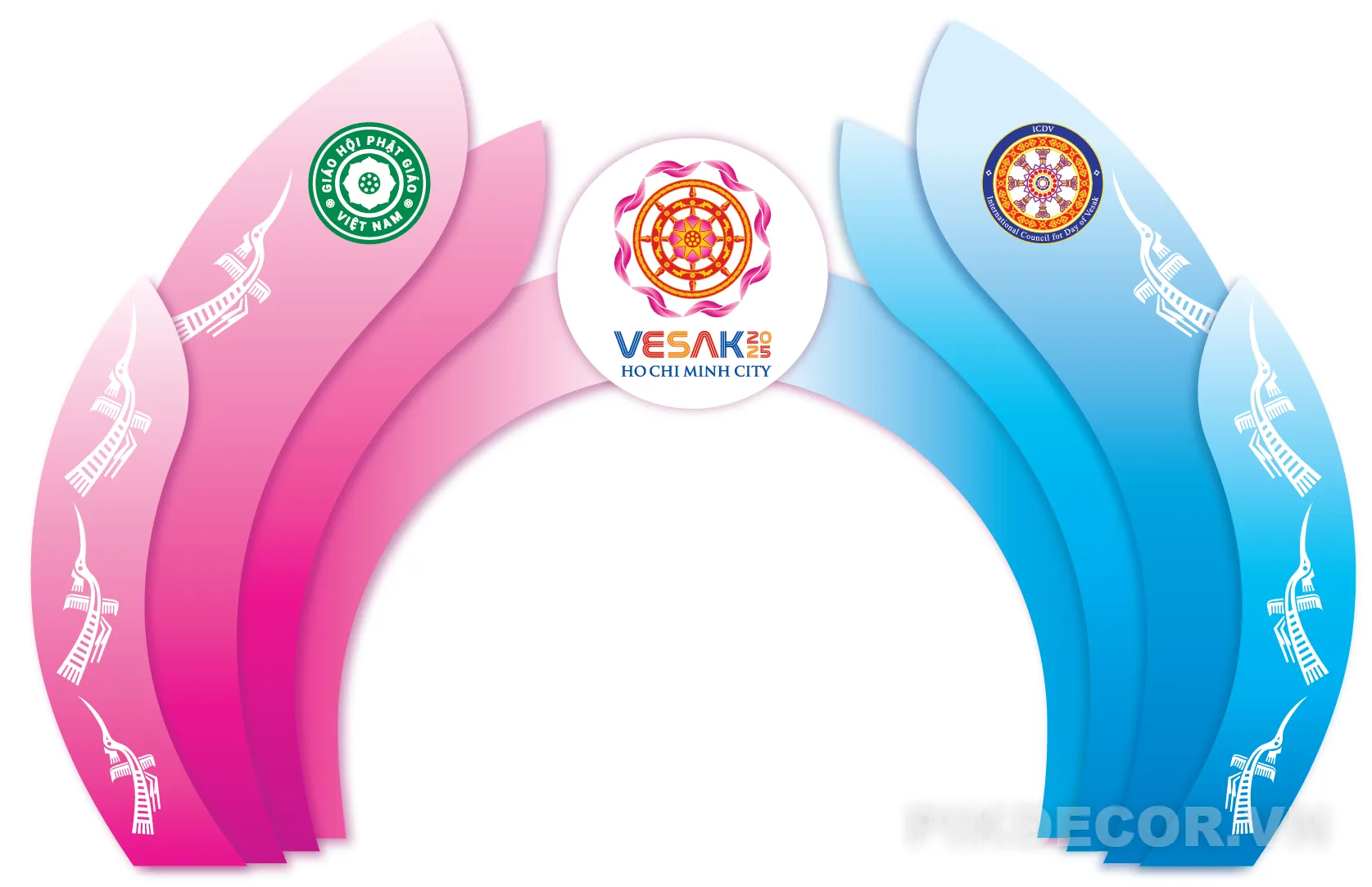 Checkin Sự Kiên  Ngày Lễ Phật Đản, File Vector In Ấn 491 136