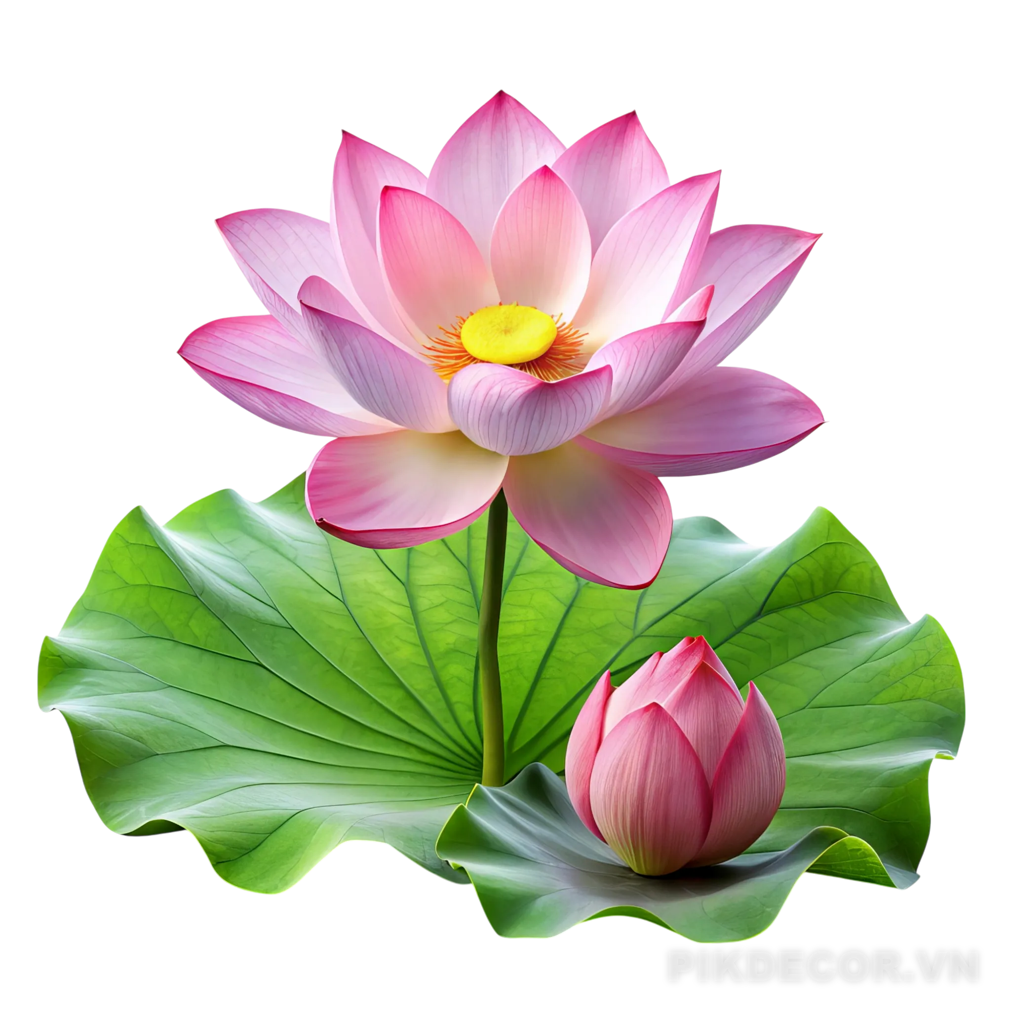 Hoa Sen – Lotus Vector, Png 703