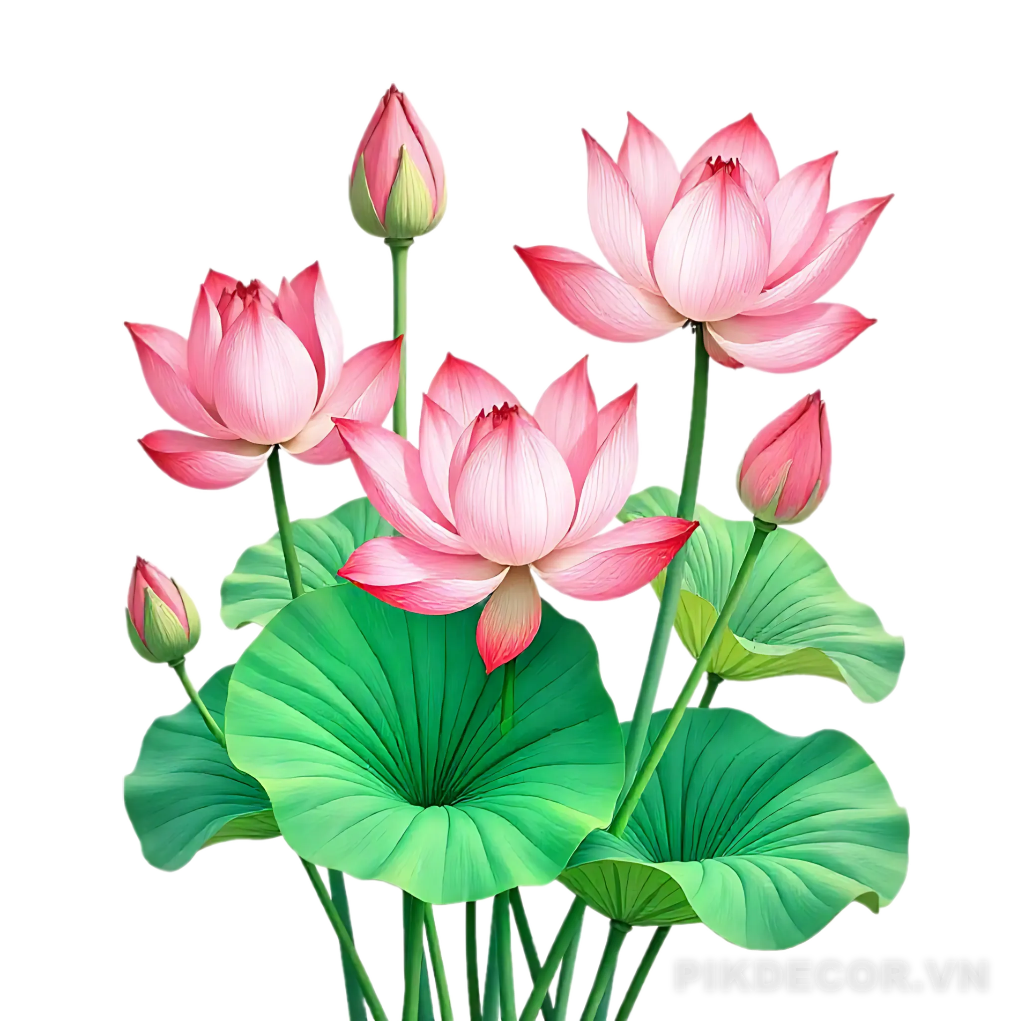 Hoa Sen – Lotus Vector, Png 998 685