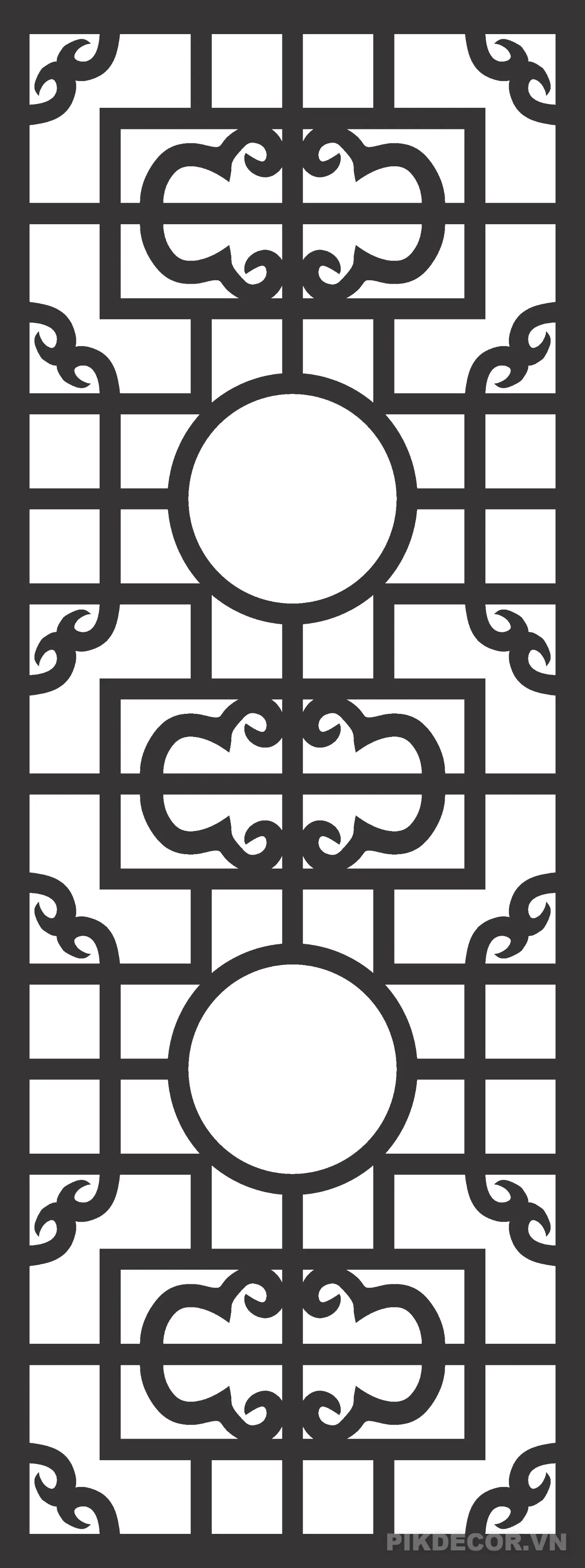 Họa Tiết Trang Trí, Hoa Văn Cnc, File Cdr, Dfx 994