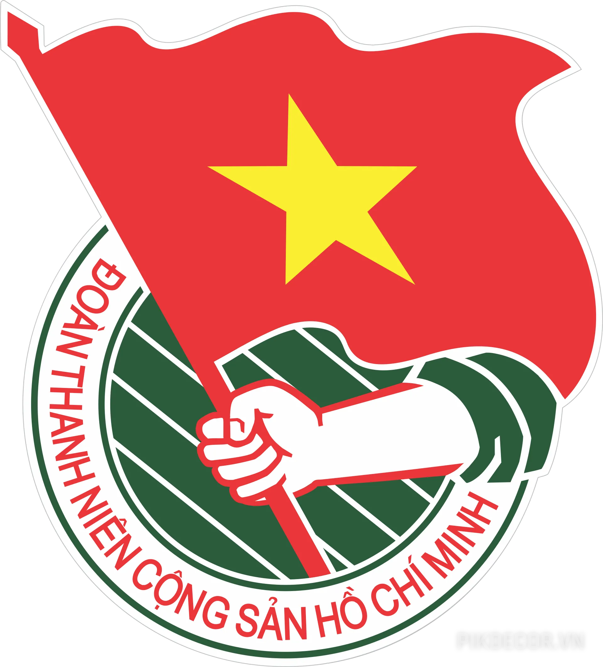 Logo Đoàn Thanh Niên Cộng Sản Hồ Chí Minh Tncs Hcm, File Vector, Png