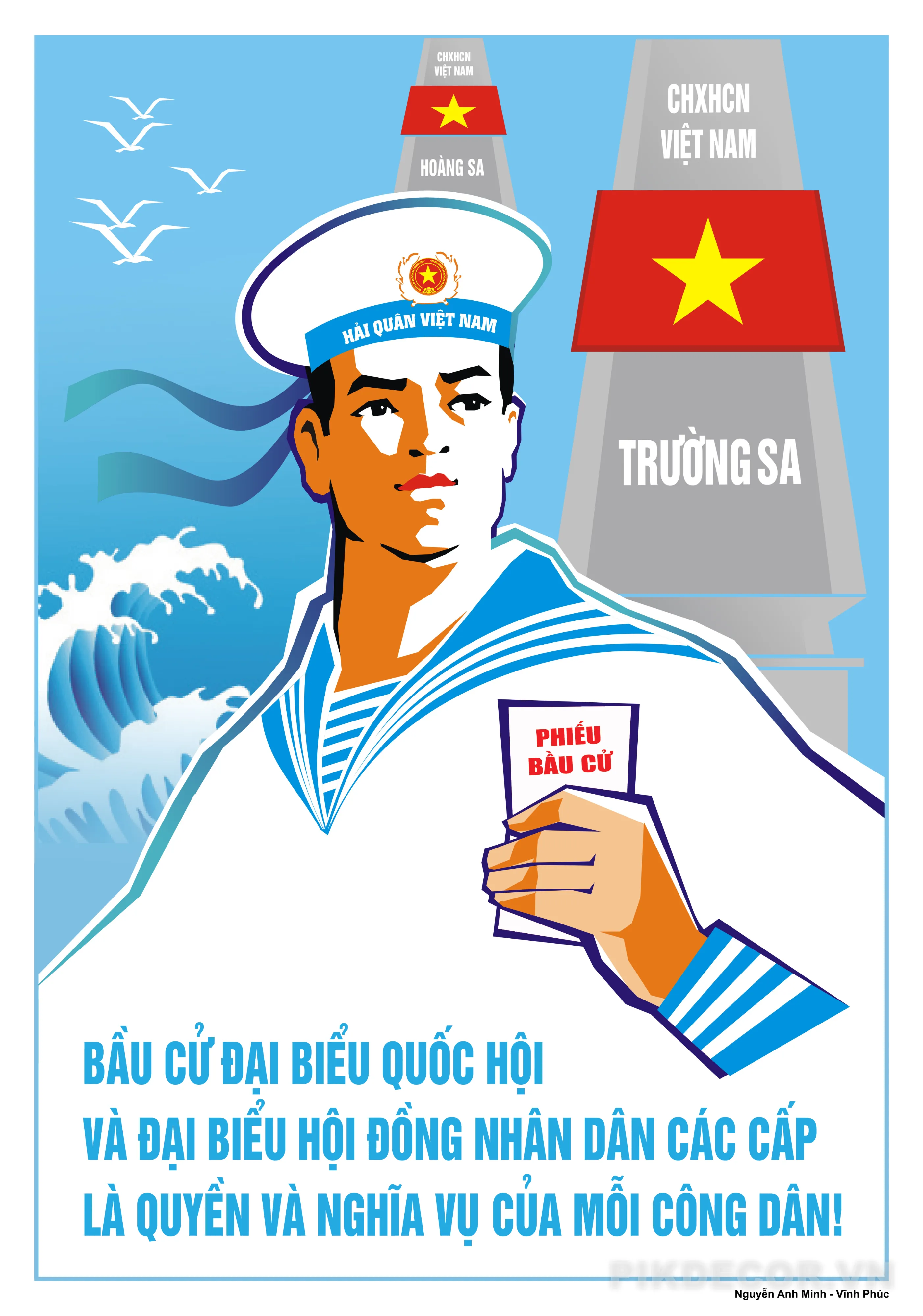 Mẫu Tranh Cổ Động Để Sử Dụng Chính Thức Trong Các Hoạt Động Tuyên Truyền Bầu Cử Đại Biểu Quốc Hội Và Hđnd Các Cấp 