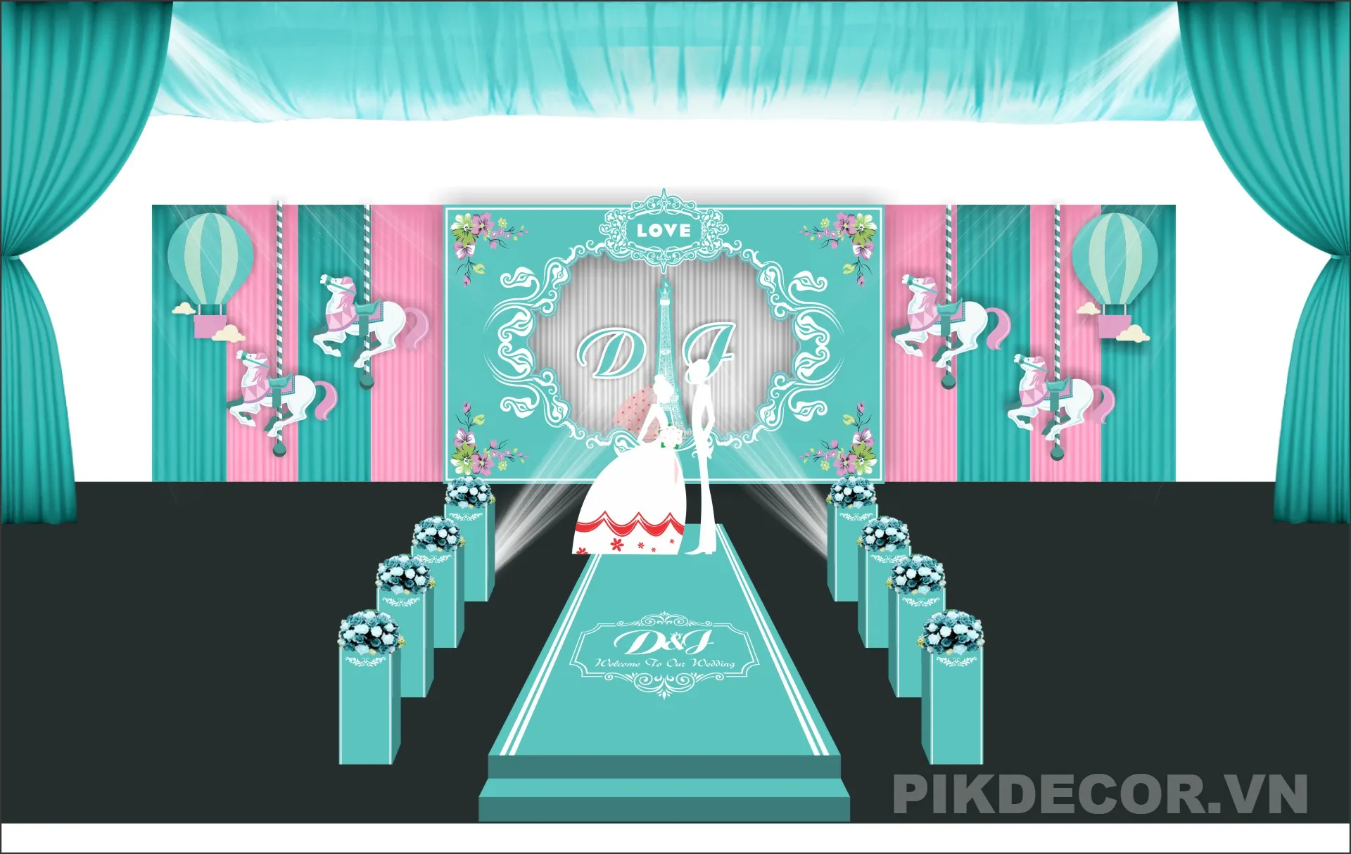 Mẫu Backdrop Cưới Hỏi Đẹp Hiện Đại – File Vector Cdr Ai Thiết Kế Phông Đám Cưới 465