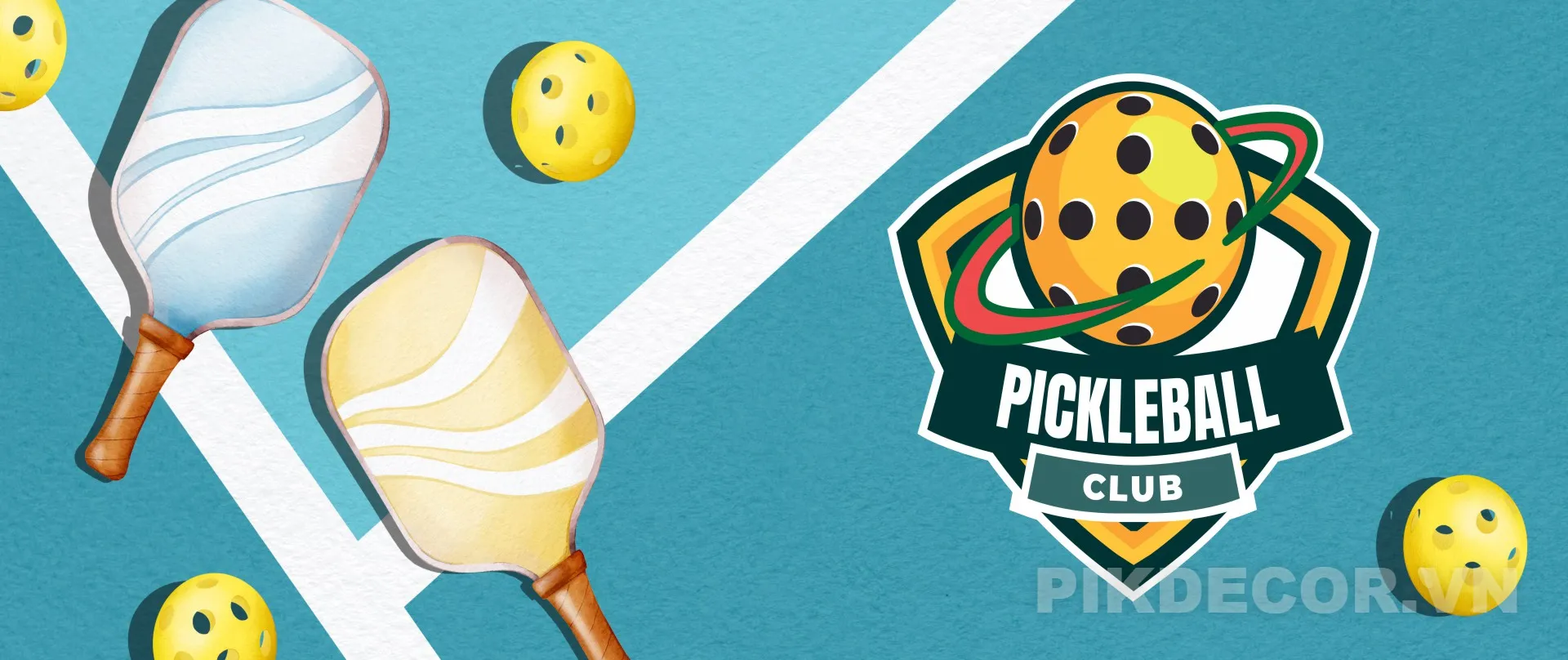 Mẫu Background Pickleball Cực Chất, Thiết Kế Chuyên Nghiệp Cho Câu Lạc Bộ & Sự Kiện Thể Thao 533