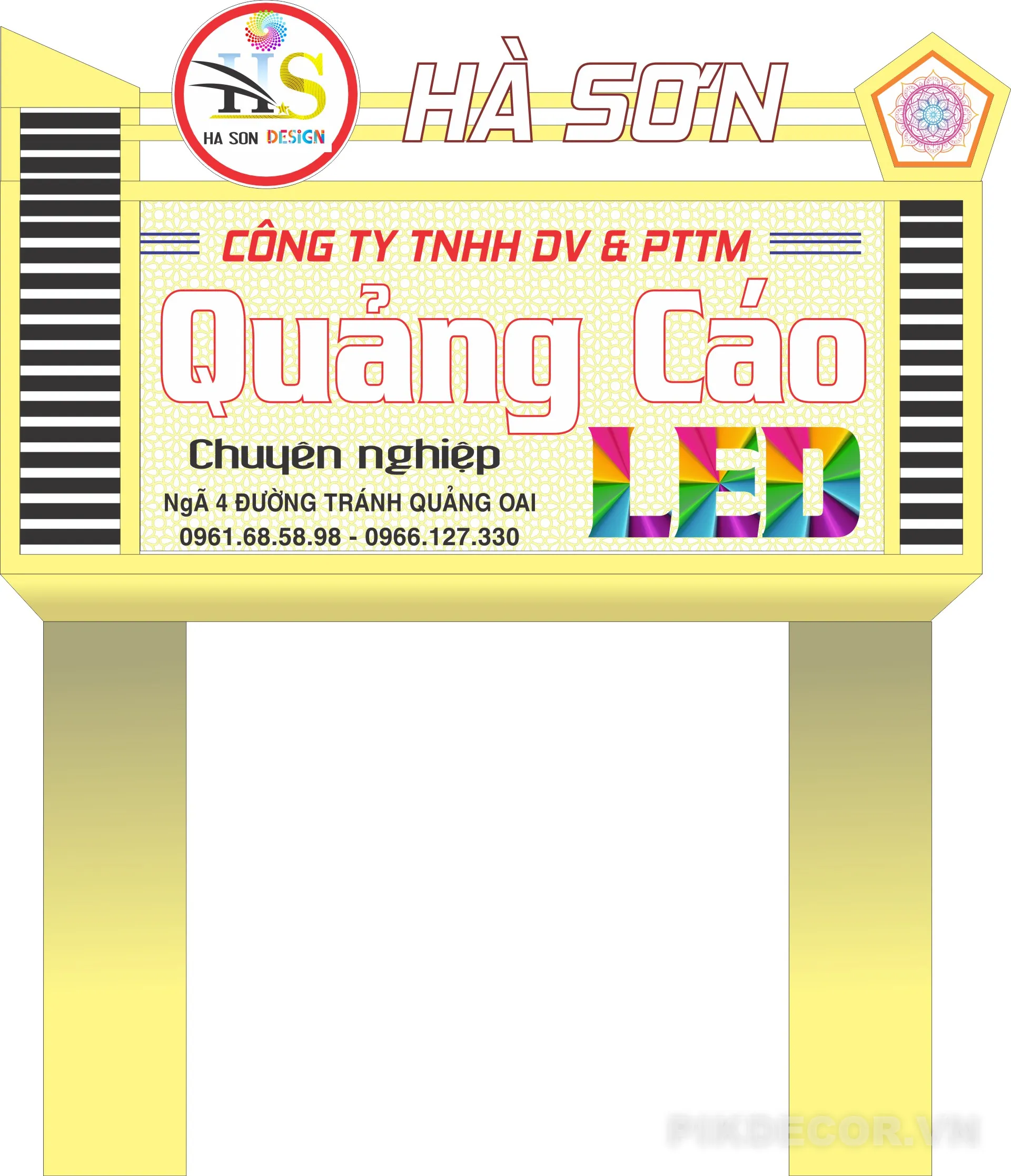 Mẫu Biển Cho Cửa Hàng Quảng Cáo In Ấn