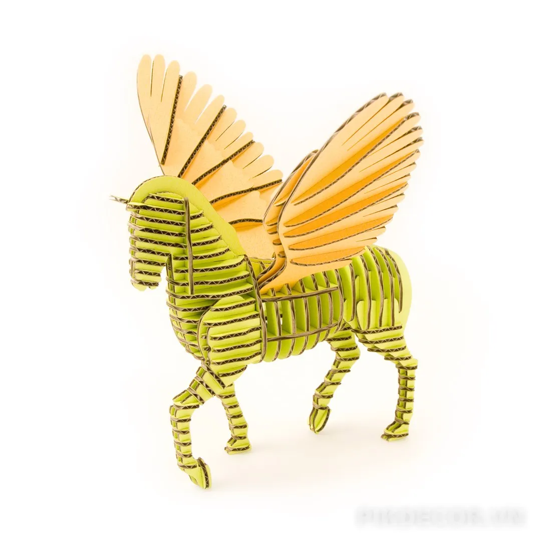 Mẫu File Cắt Cnc Lazer 3D Con Ngựa