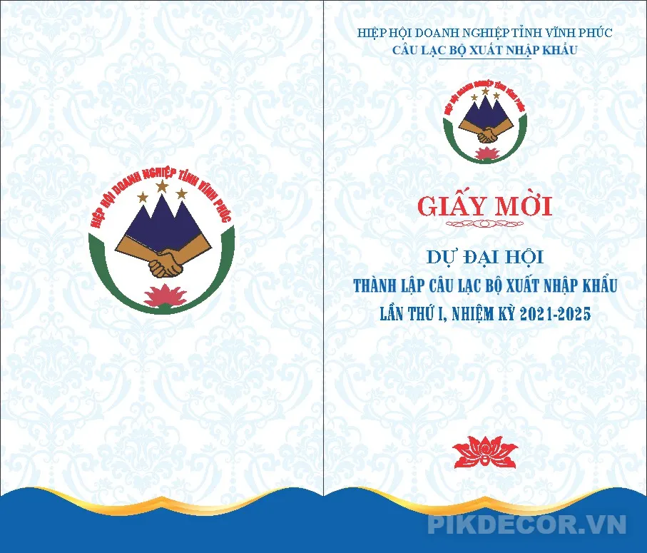 Mẫu Giấy Mời, File In Ấn Chuẩn Vector 314