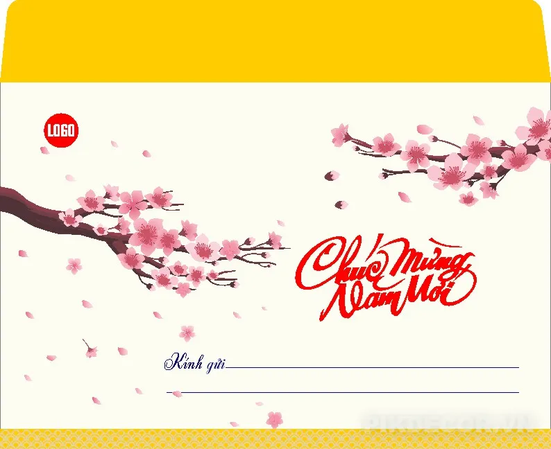 Mẫu Phong Bì Bao Thư Chức Mừng Năm Mới 271