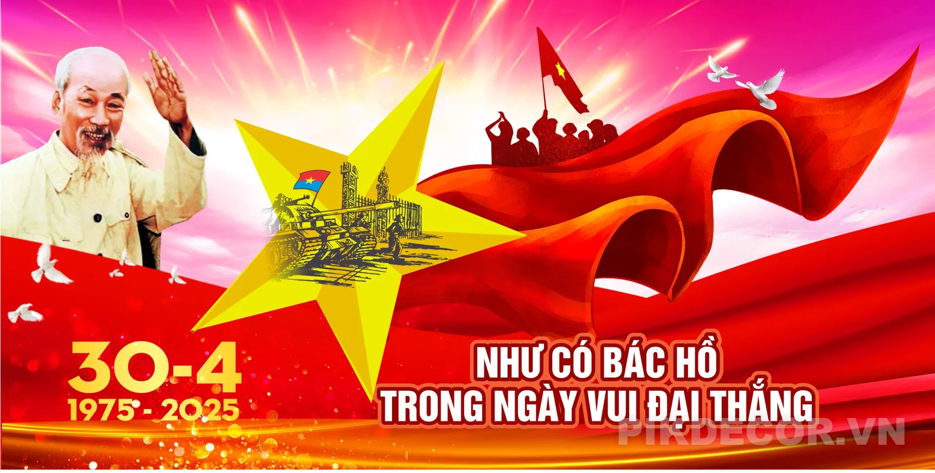Mẫu Poster 30/4 Đẹp – Tải Về Dùng Ngay 184