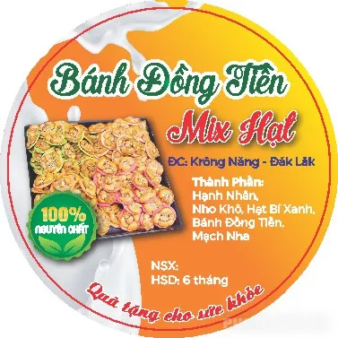 Mẫu Tem Nhãn Decal Đồ Ăn  - Đồ Uống - Bếp 117