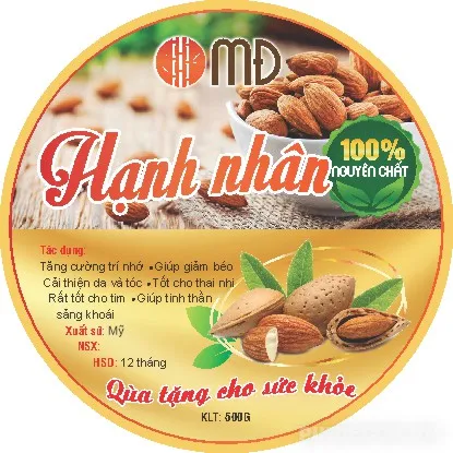 Mẫu Tem Nhãn Decal Đồ Ăn  - Đồ Uống - Bếp 719