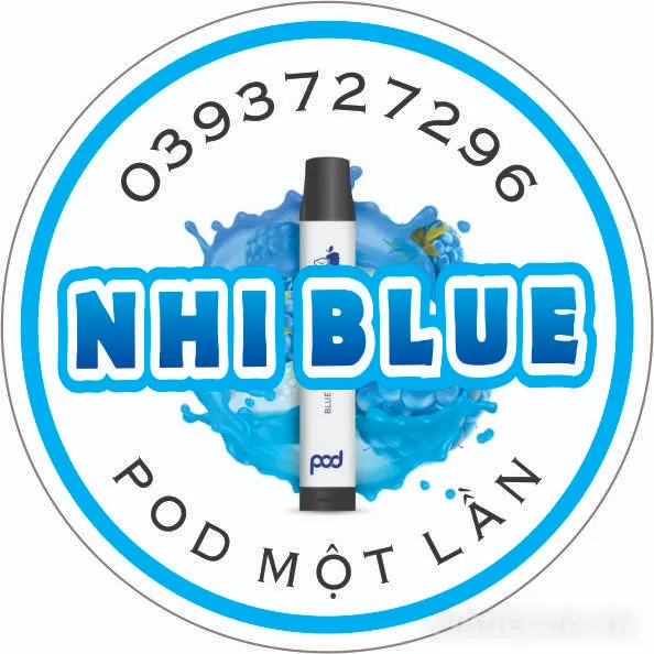 Mẫu Tem Nhãn Decal Đồ Ăn Vặt  - Đồ Uống - Trà Sữa, Biển Vẫy Tròn 316