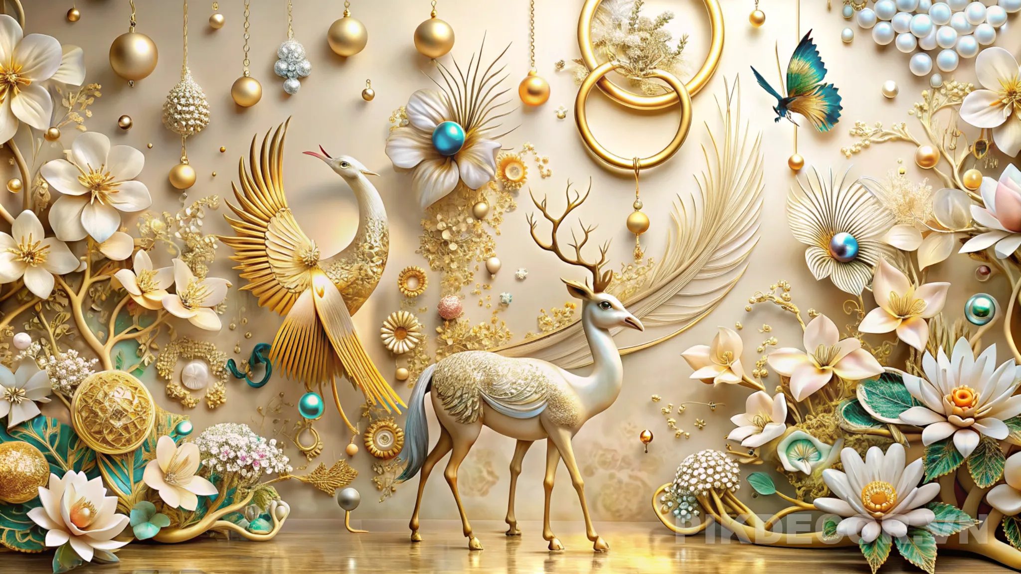 Mẫu Tranh 3D Luxury 409