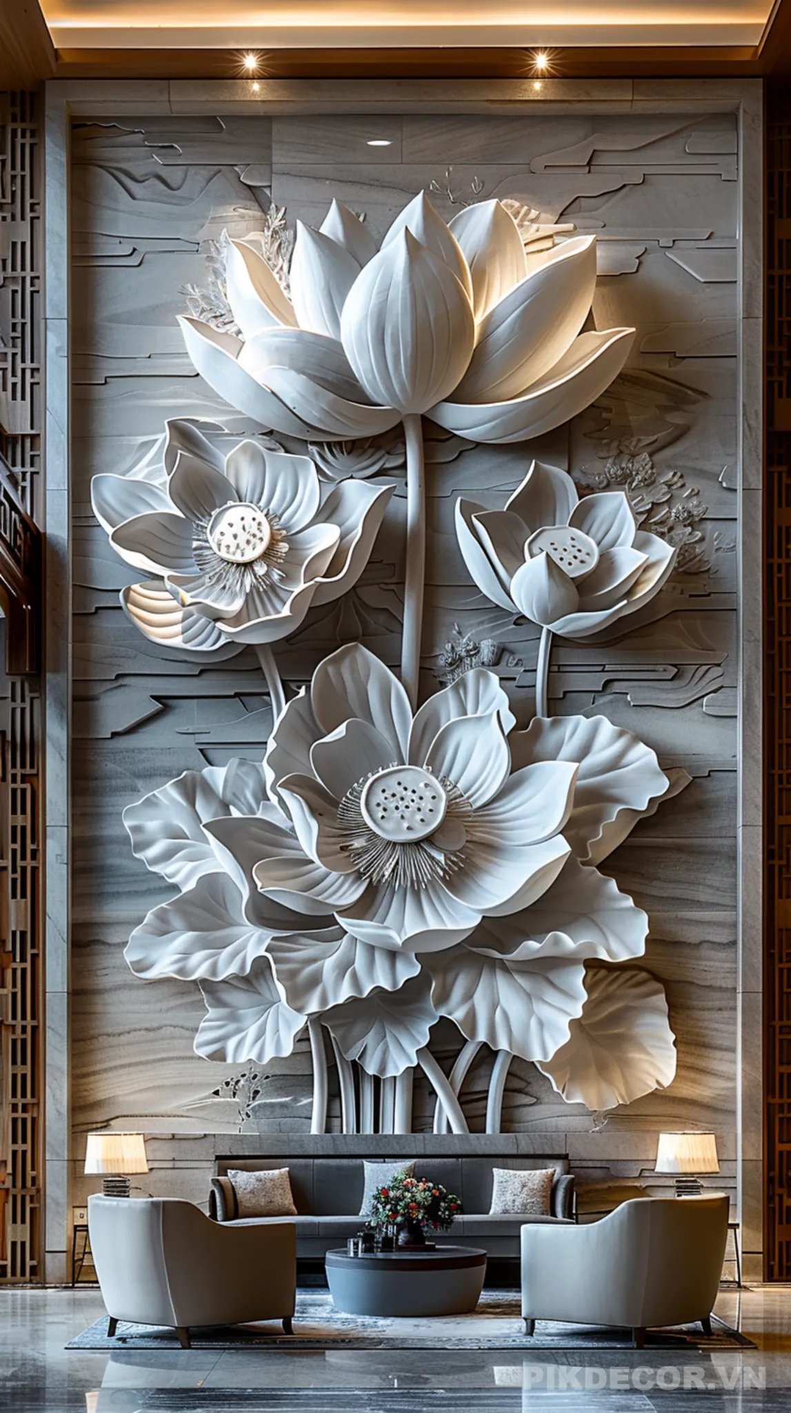 Mẫu Tranh 3D Luxury 456