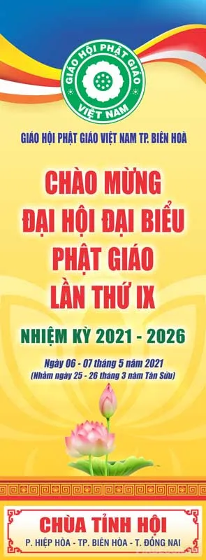 Phướn Phật Đản Đẹp – Thiết Kế Banner Vesak File Ai, Psd Chất Lượng Cao 910