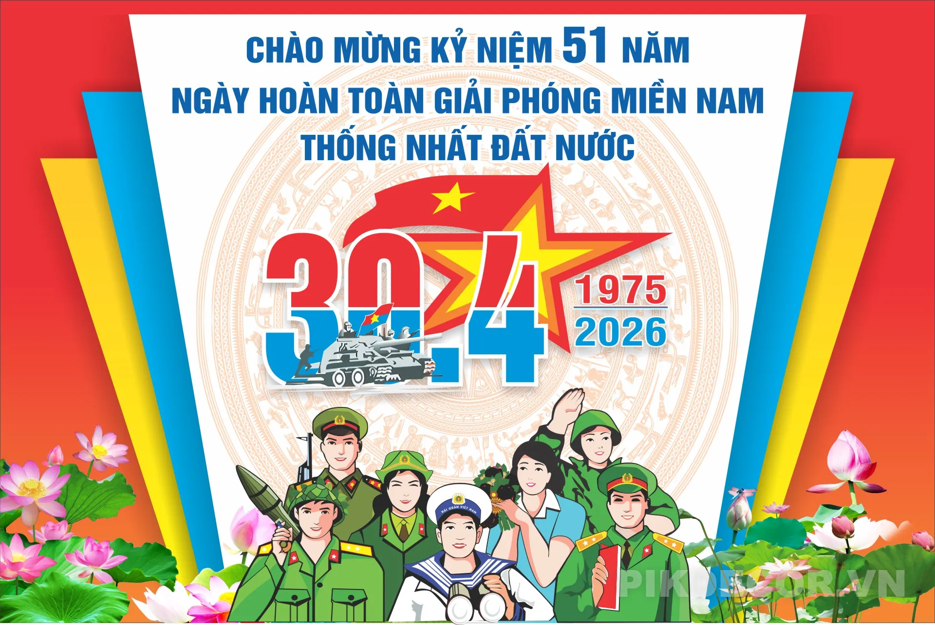 Poster Chào Mừng 30/4 – Ngày Giải Phóng Miền Nam 991