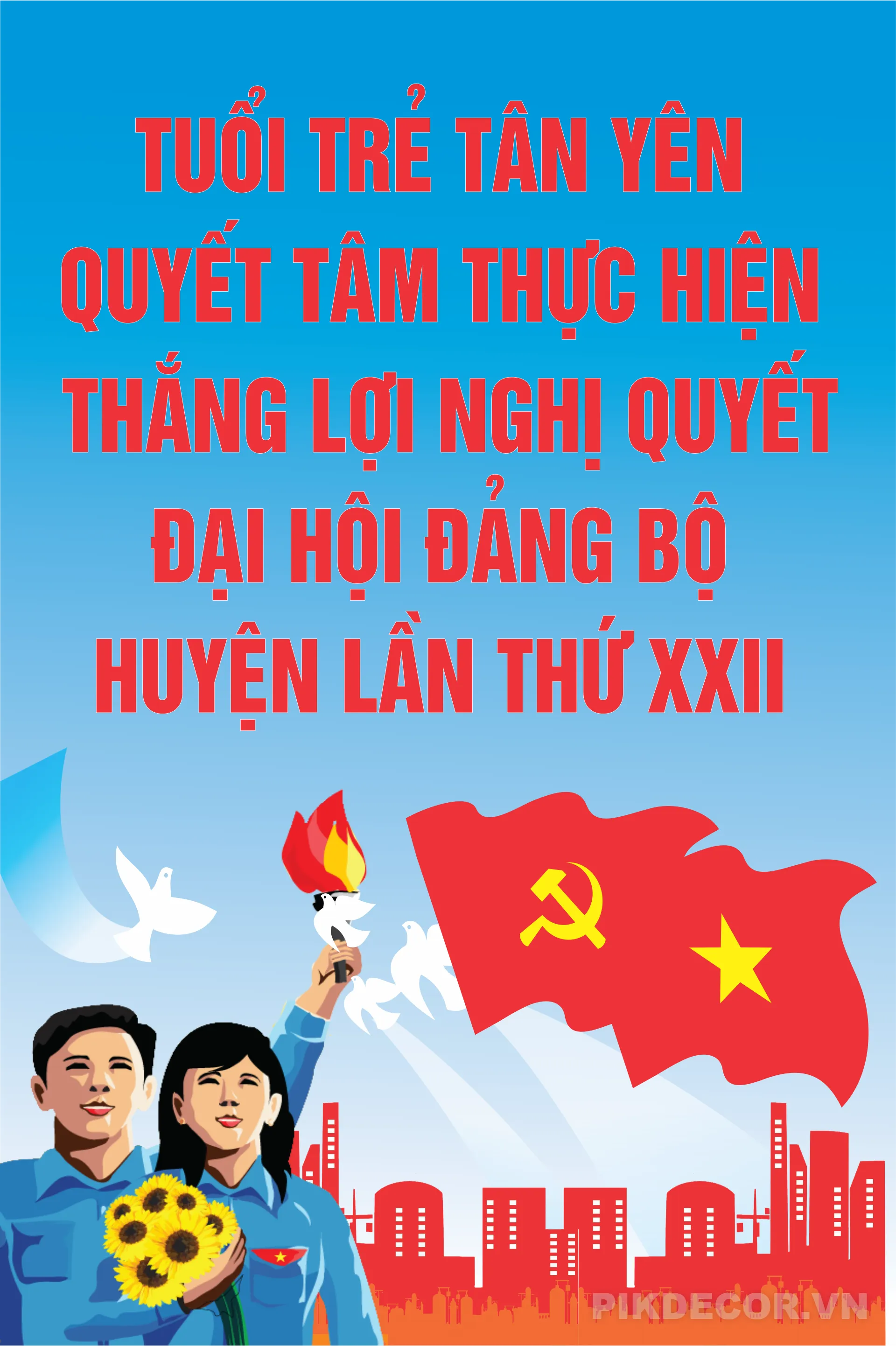 Poster Đoàn Thanh Niên 636