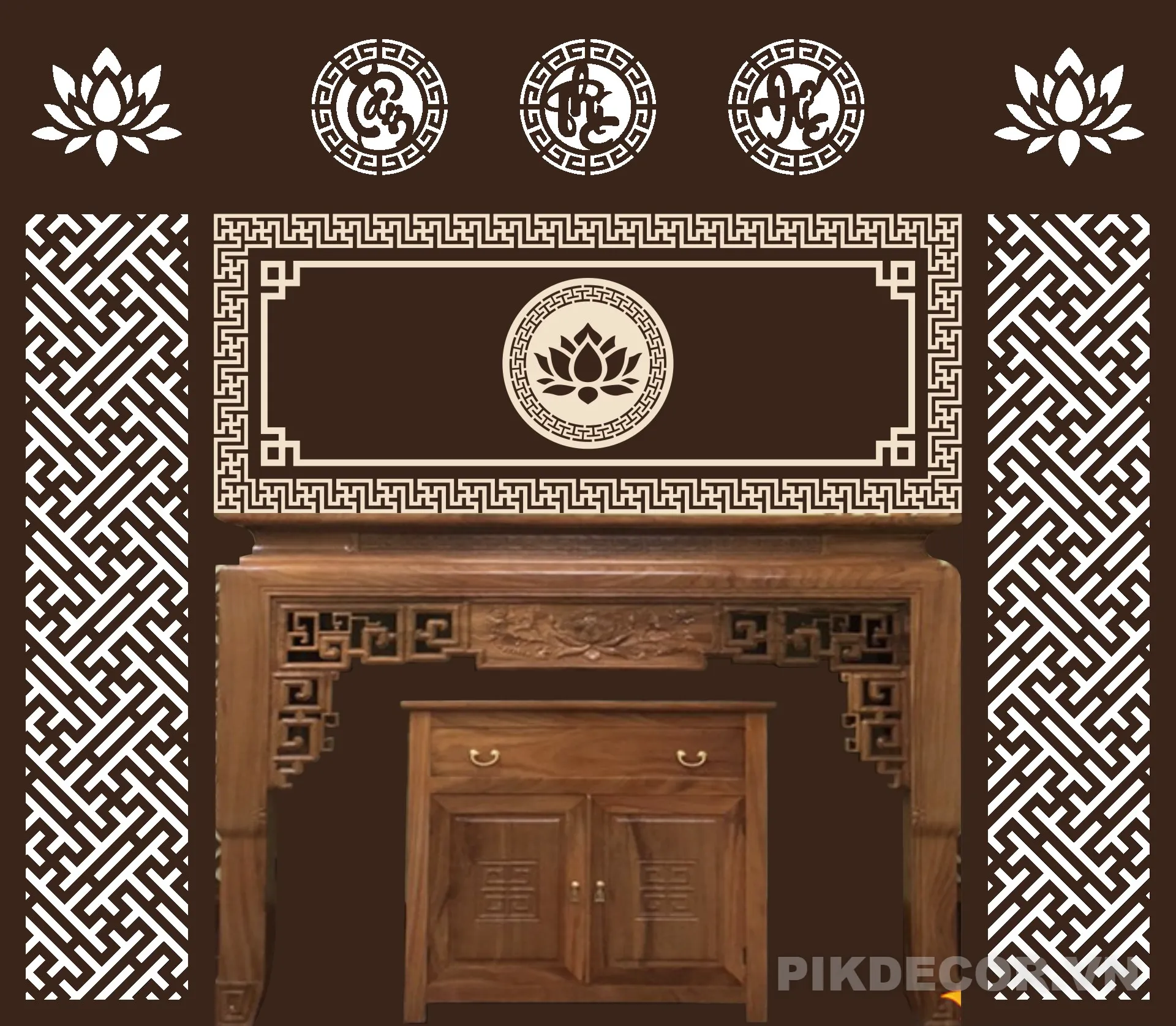 Tải File Cnc Vách Ngăn Phòng Thờ Mới Nhất 226