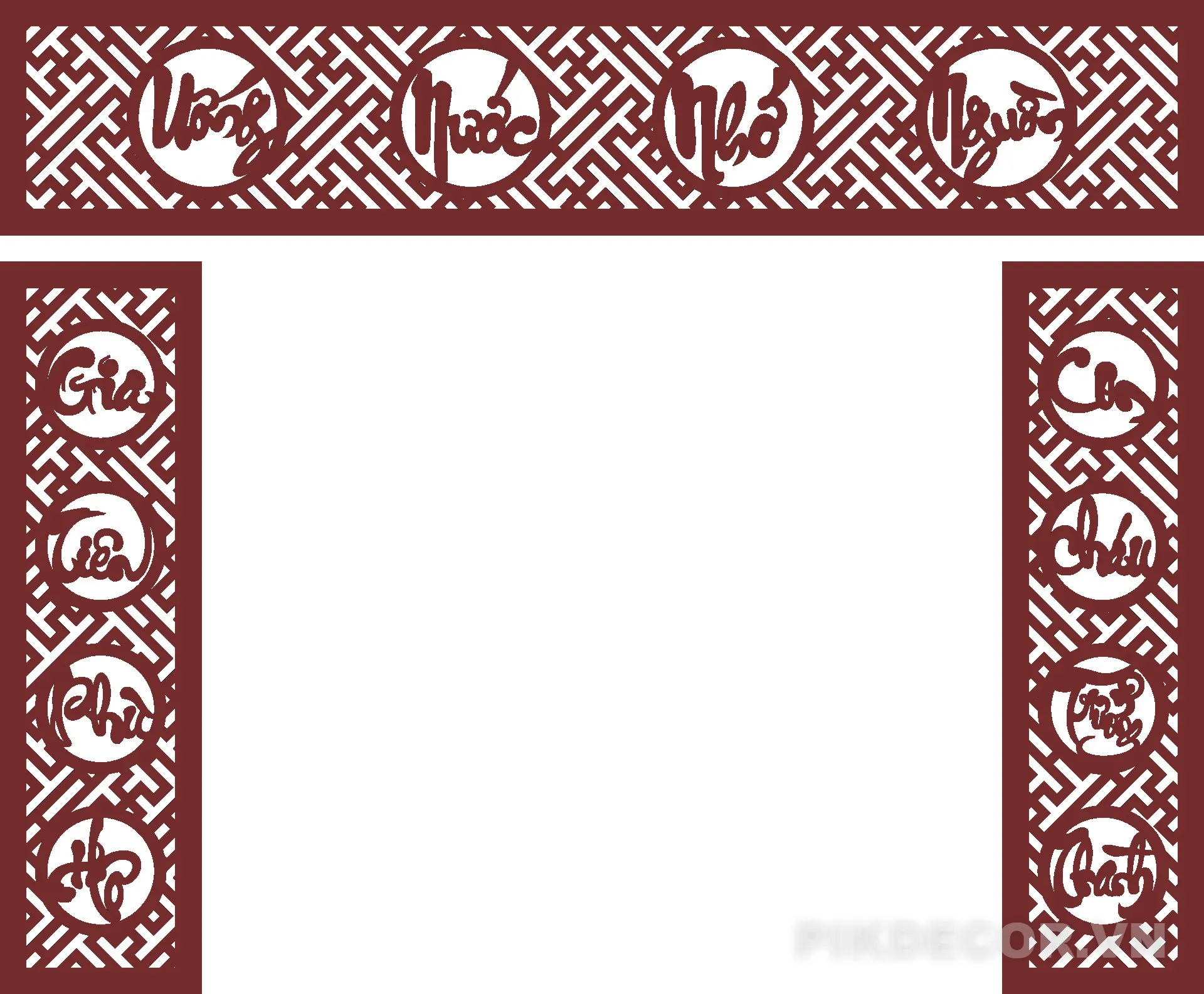 Tải File Cnc Mẫu Vách Ngăn Phòng Thờ Mới Nhất 