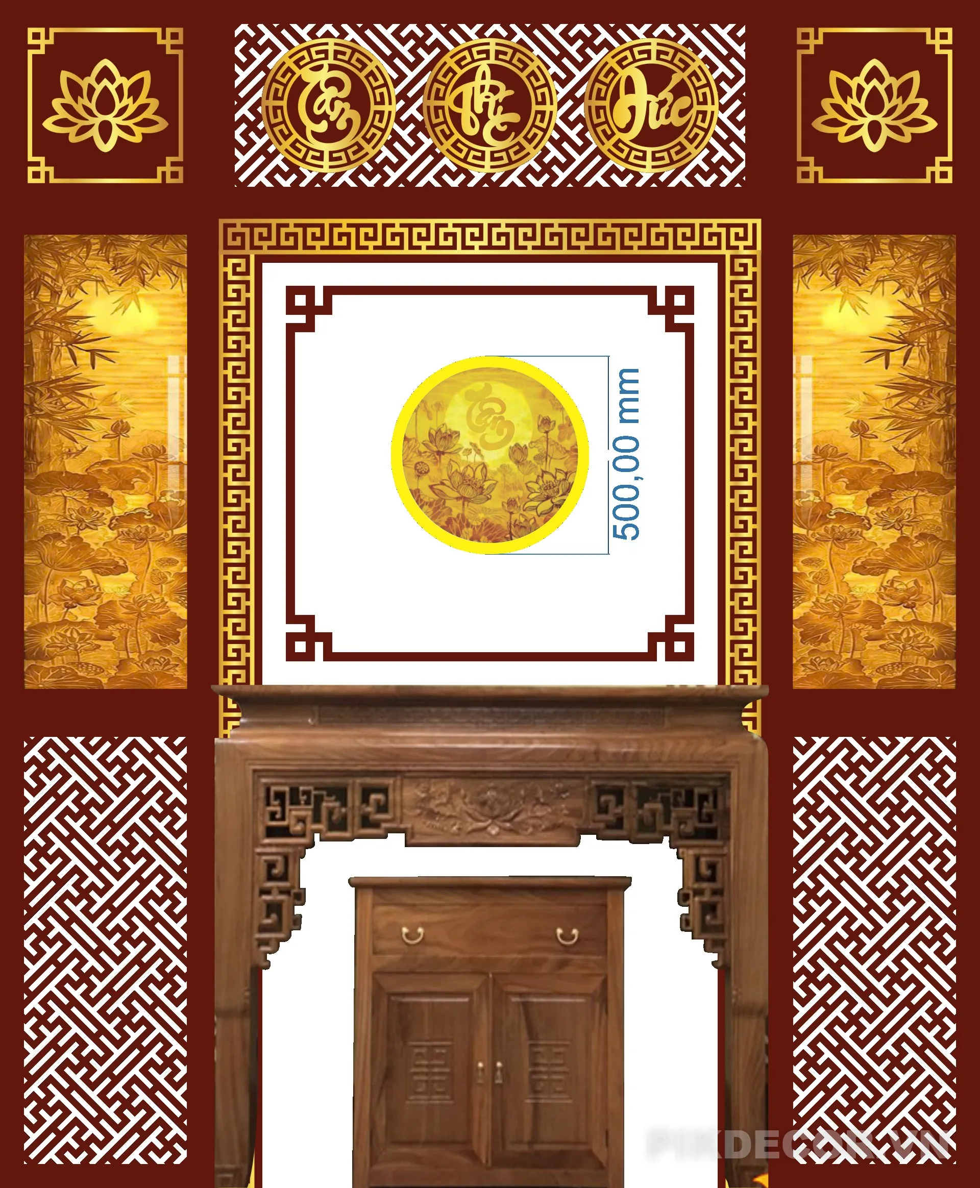 Tải File Cnc Vách Ngăn Phòng Thờ Mới Nhất 935