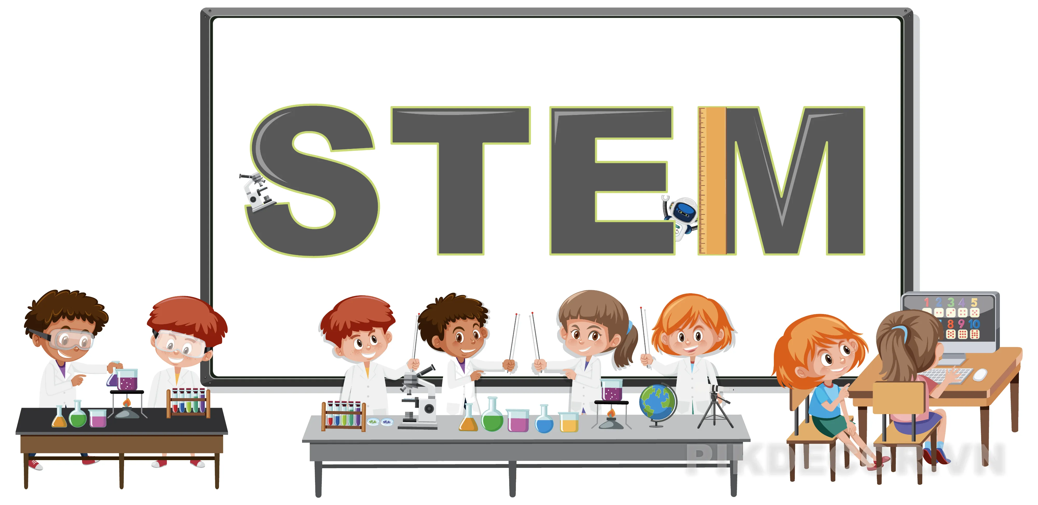 Tài Nguyên Thiết Kế Stem Day Độc Đáo: Hình Ảnh Phụ Nữ Truyền Cảm Hứng Trong Khoa Học, Công Nghệ, Kỹ  275