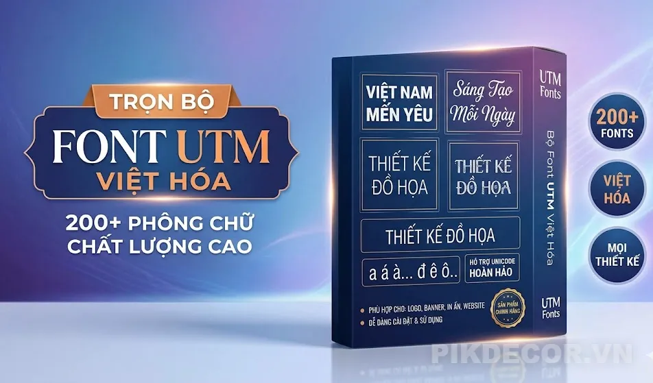Tải Trọn Bộ Font Utm Việt Hóa (Unicode Thiên Minh) – Kho Tài Nguyên ...