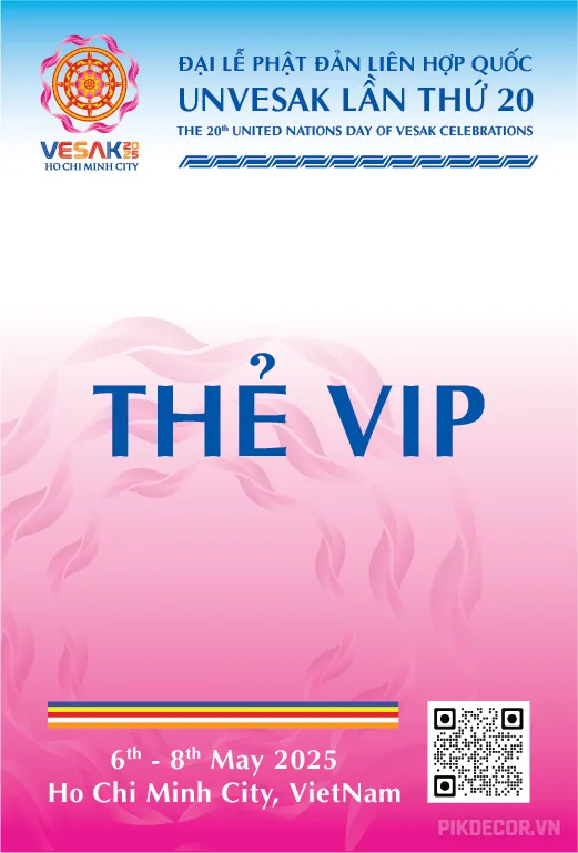 Thẻ Đeo Biểu Ngày Lễ Phật Đản, File Vector In Ấn 193