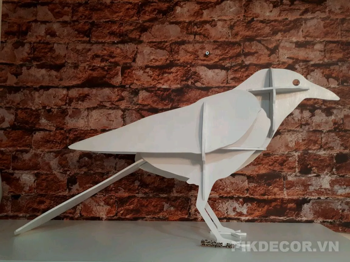 Mẫu File Cắt Cnc Lazer 3D Con Chim