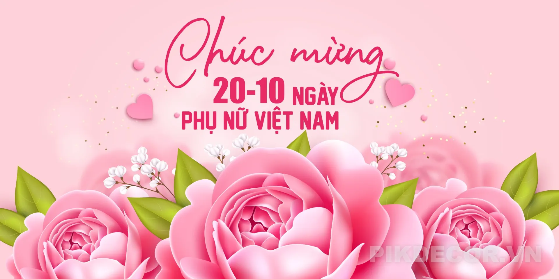 Backdrop In Ấn Led Ngày Quốc Tế Phụ Nữ 08-3
