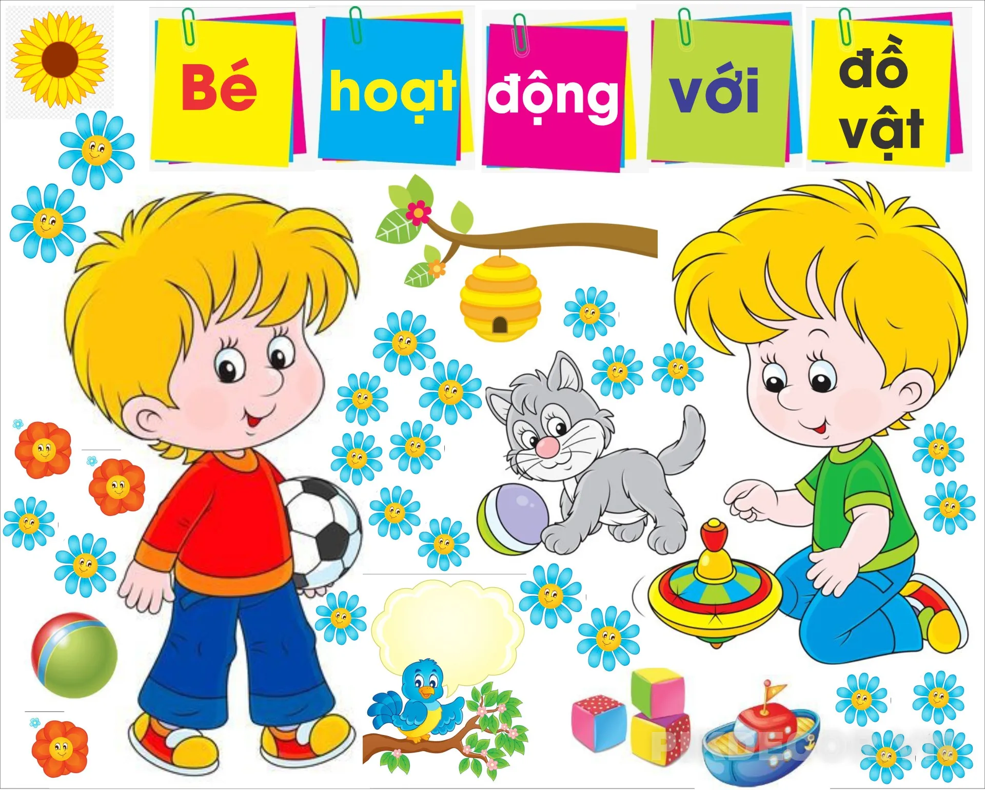 Mẫu Decal Trang Trí Góc Nghề Nghiệp Cho Trẻ – Preschool Role Play Corner 920 144