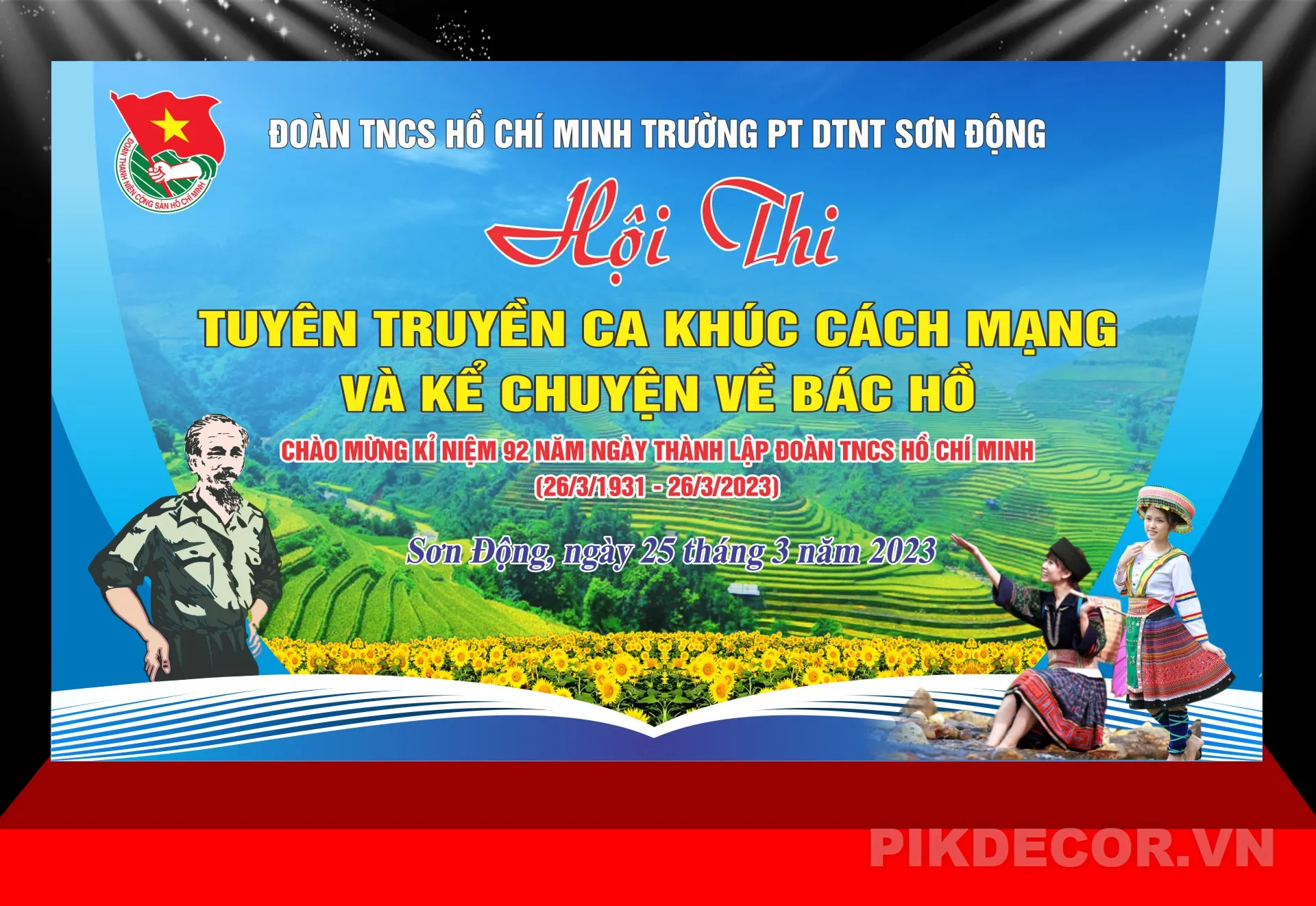 Market Hội thi tuyên truyền ca khúc cách mạng